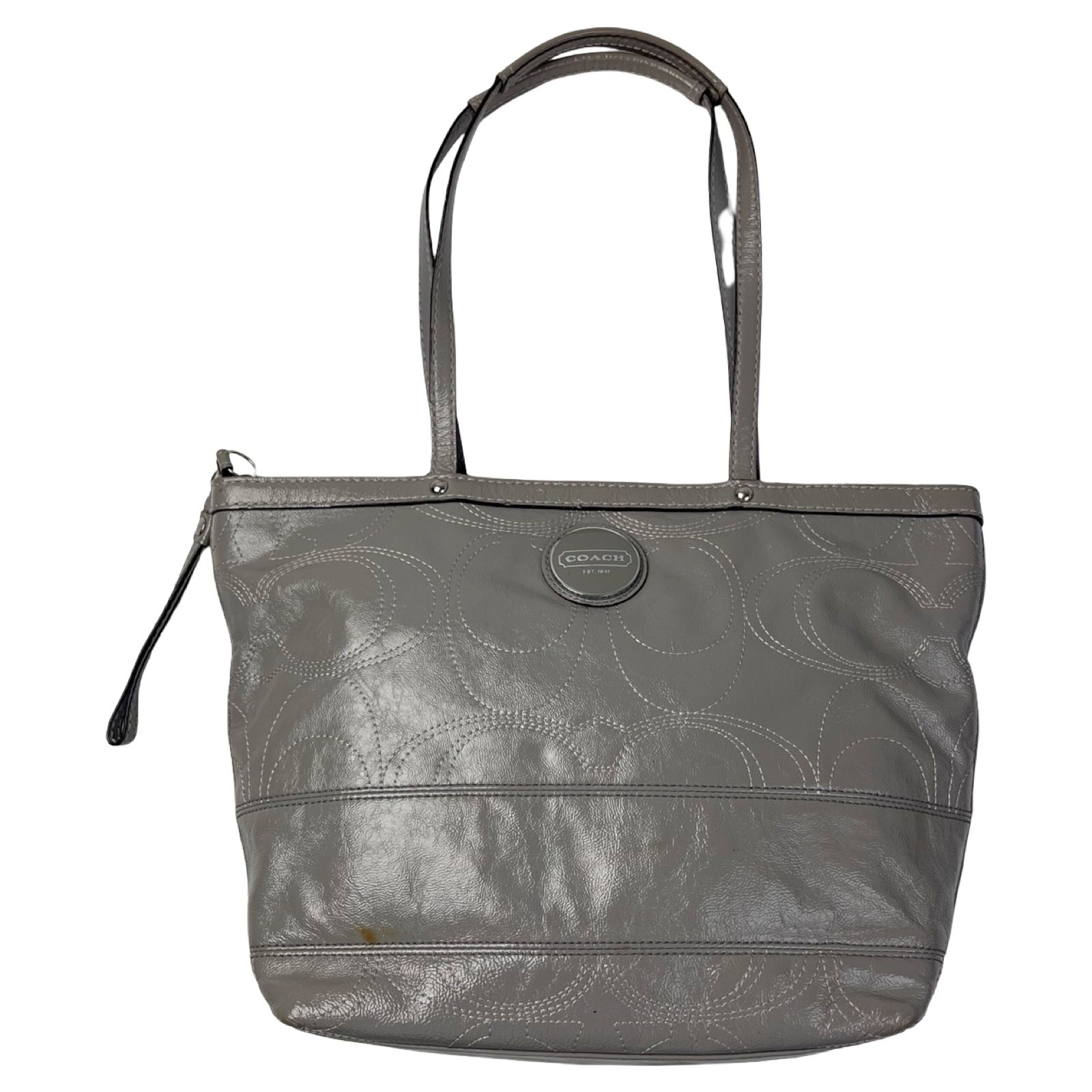 (W) Y2K Coach C All Over Shoulder Bag
