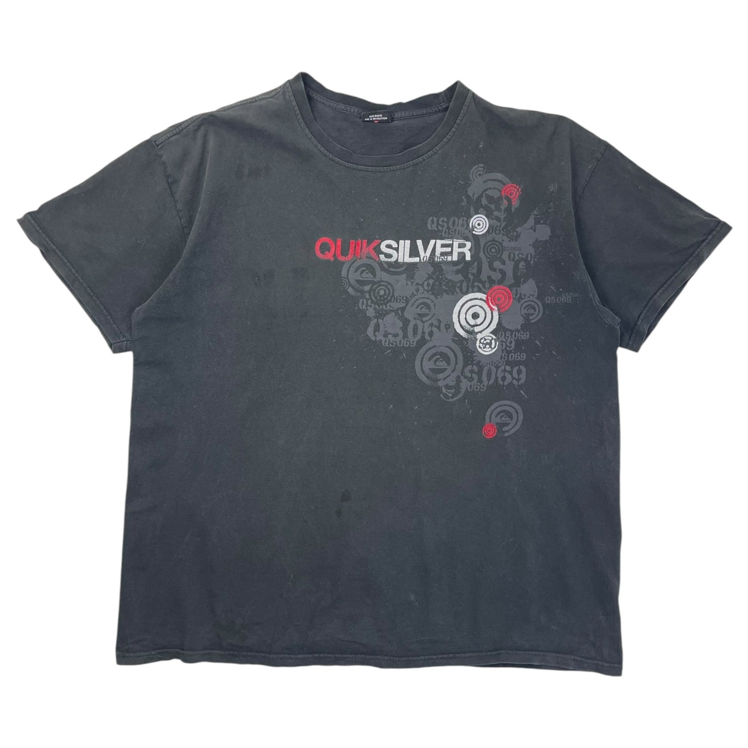 Vintage Y2K Quiksilver Multi Logo T-Shirt
