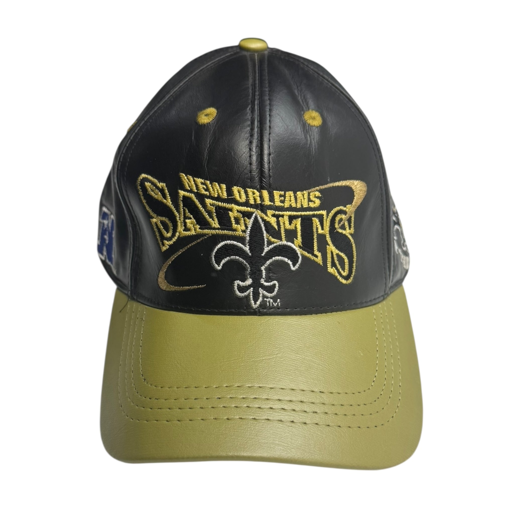 Vintage Leather New Orleans Saints NFL Hat