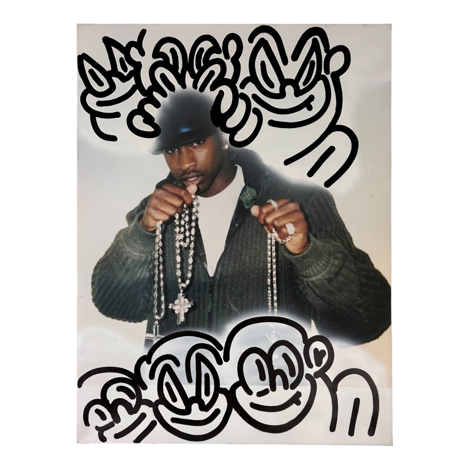 Olaolu Slawn Skepta Canvas Painting