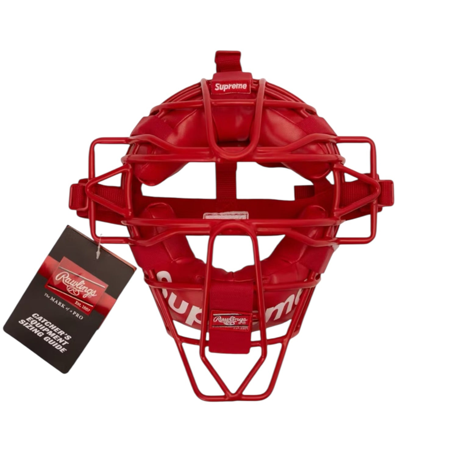 Supreme Rawlings Catcher's Mask Red