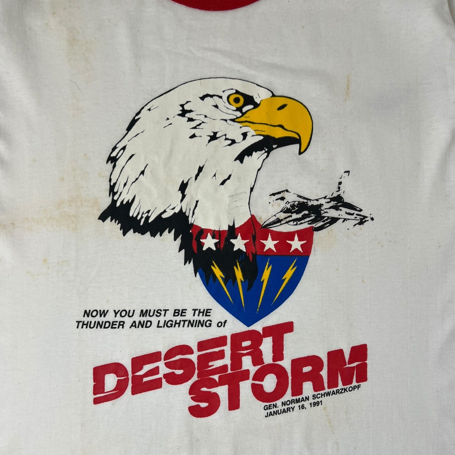 Vintage ‘91 Operation Desert Storm T-Shirt White