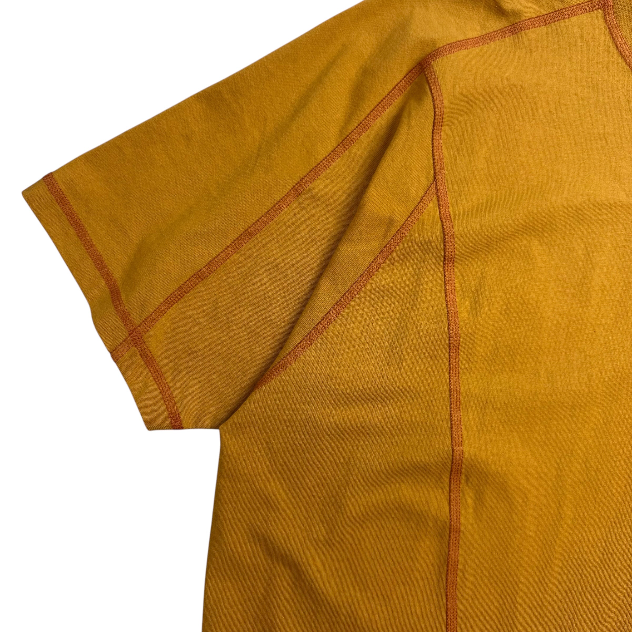 Stussy Wave Short Sleeve Crewneck Tee Mustard