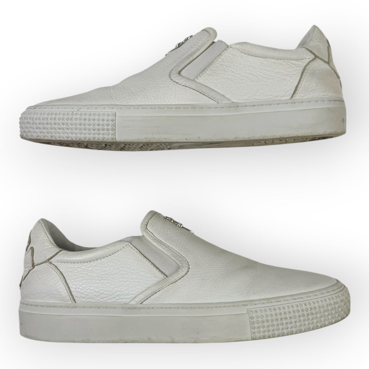 Chrome Hearts Dagger Slip-On Sneakers White (Used)