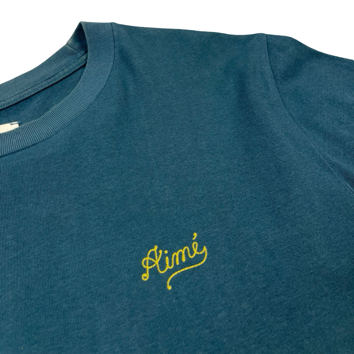 Aime Leon Dore Printed Chain Stitch Tee Blue