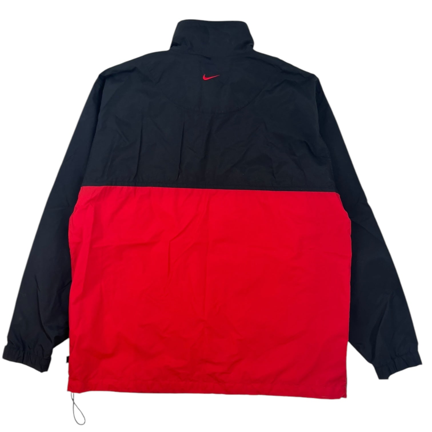 Vintage Nike Two-Tone Half-Zip Windbreaker Red/Black