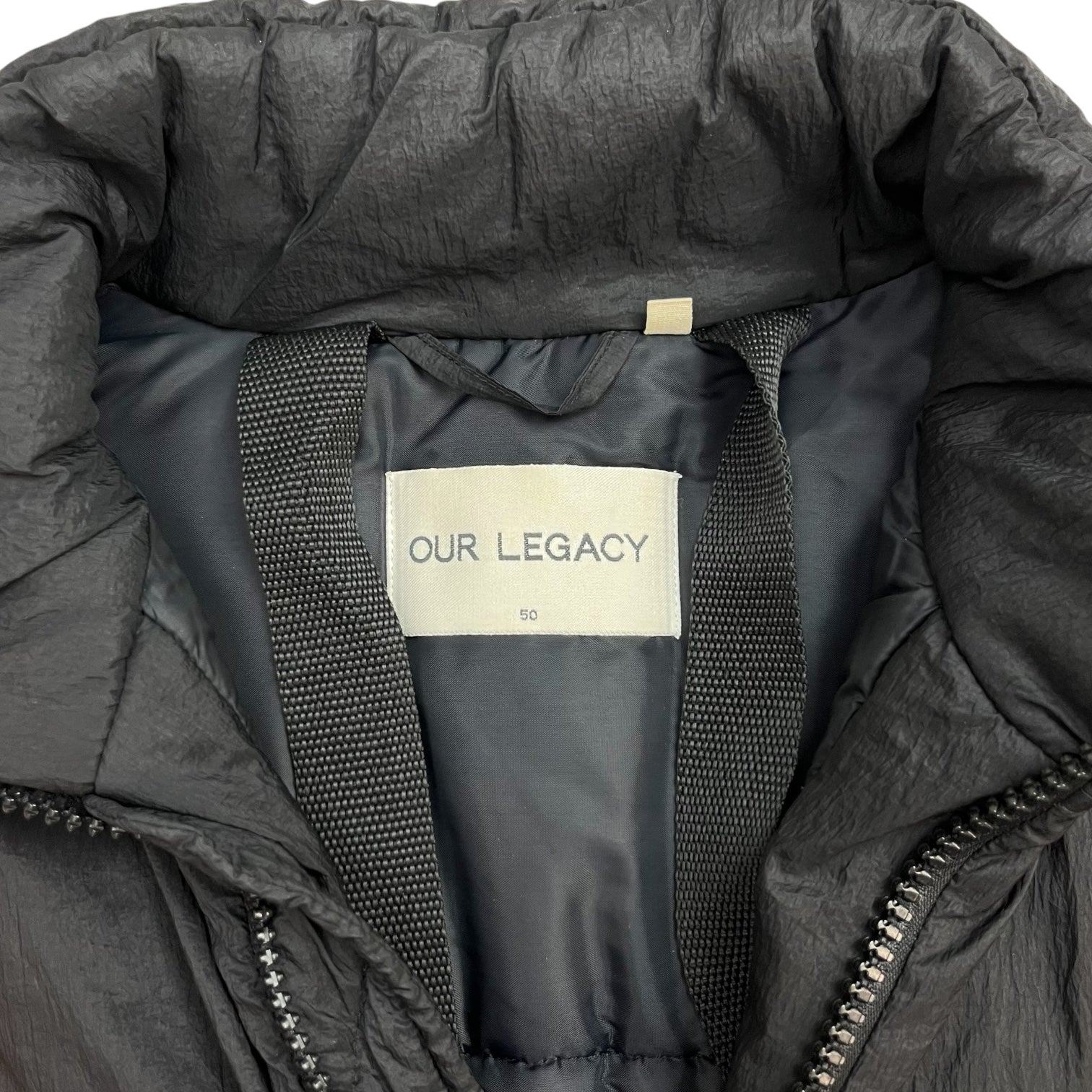 Our Legacy Parachute Nylon Parka Black