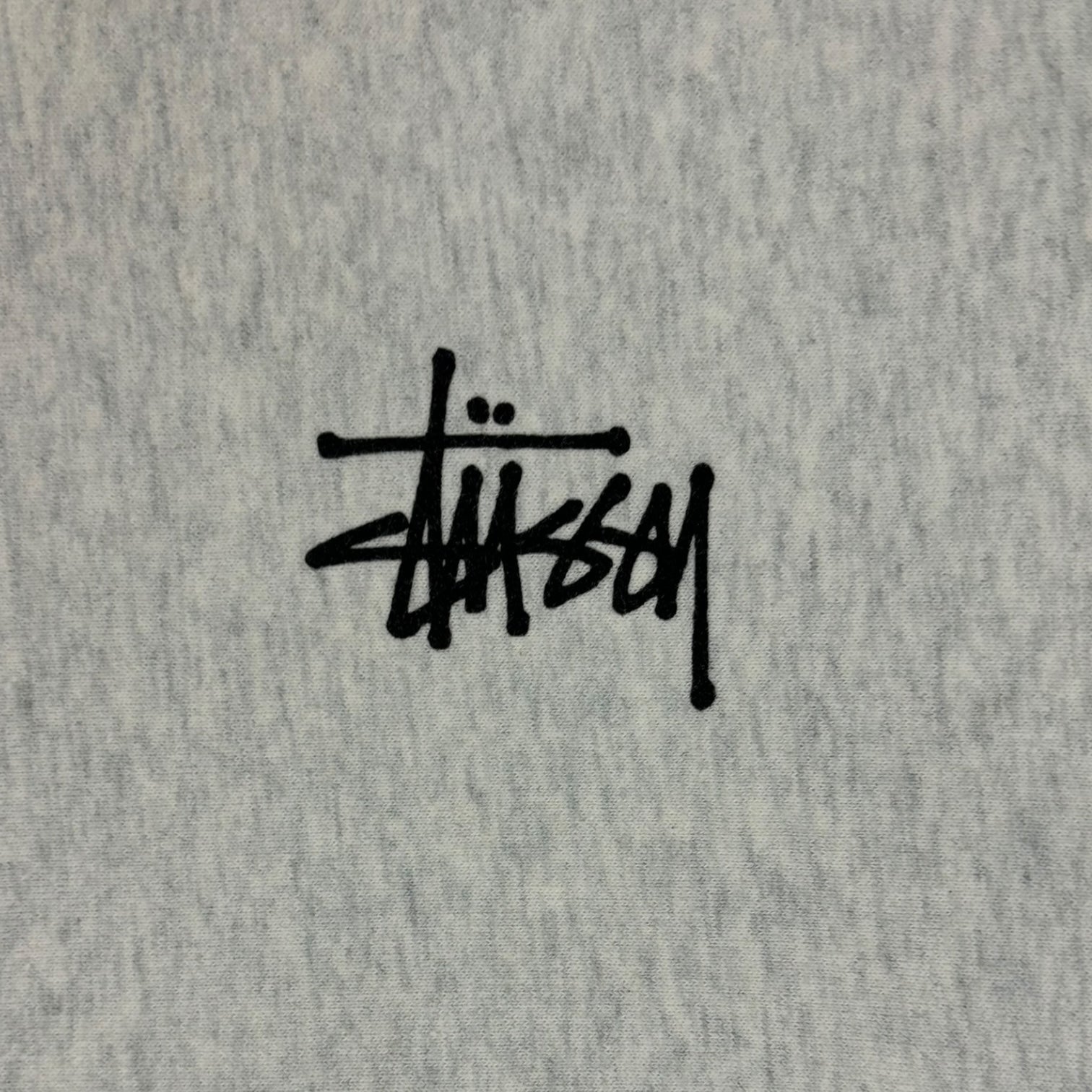 Stussy Basic Crewneck Ash Heather