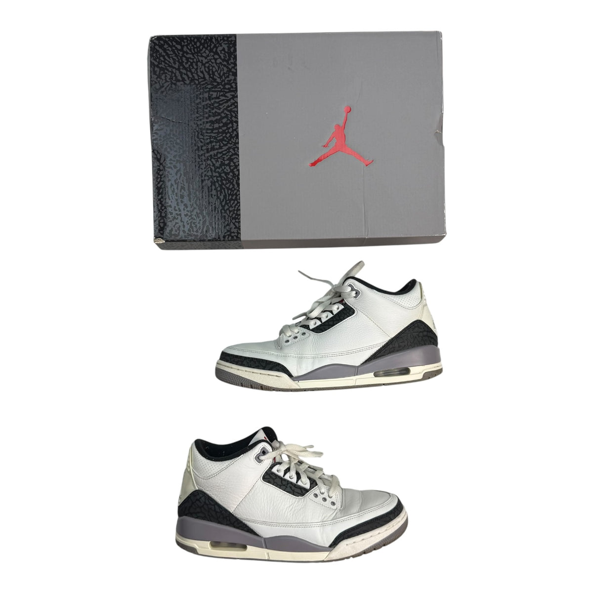 Jordan 3 Retro Cement Grey (Used)