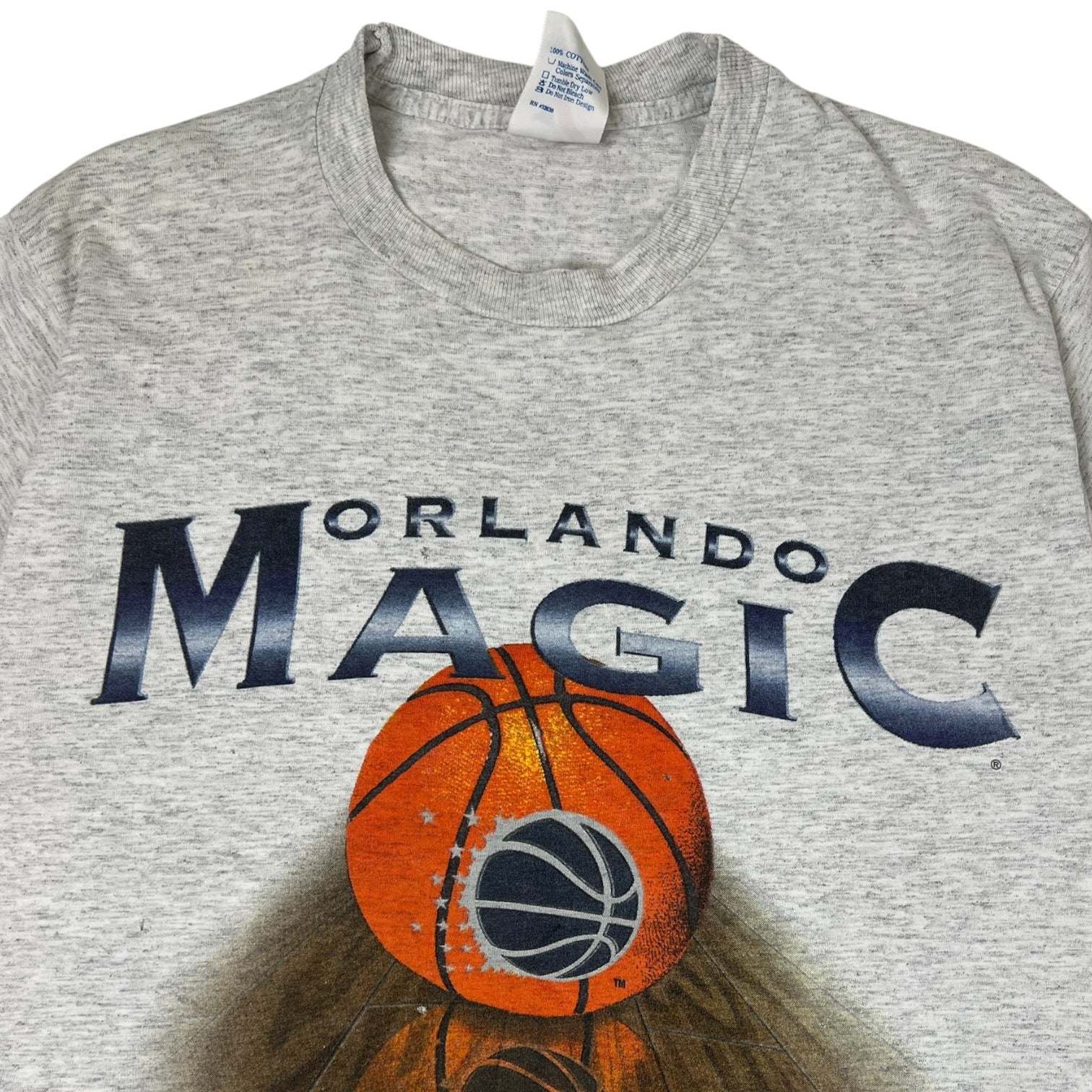 Vintage 1990’s Orlando Magic T-Shirt Heather Grey