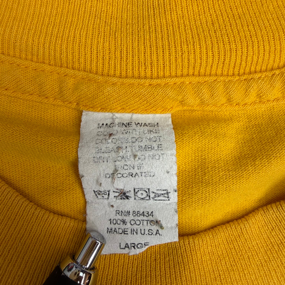 Vintage Toy Machine Skate Tee Yellow
