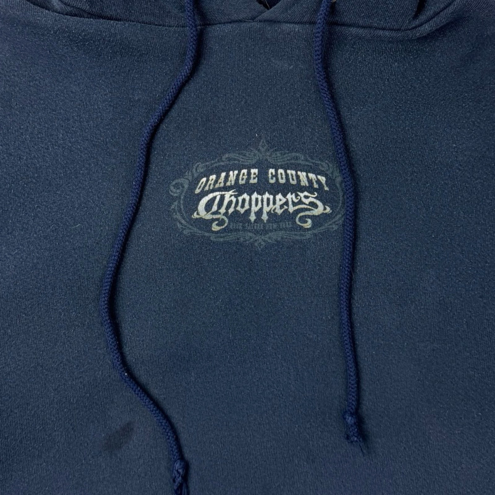 Vintage Orange County Choppers Hoodie Navy