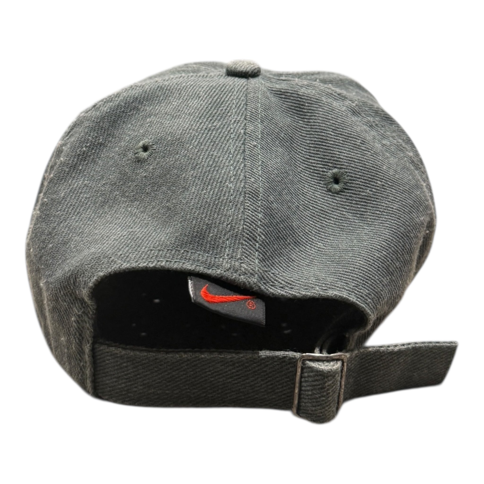Vintage Monochrome Nike StrapBack Hat Heather Grey