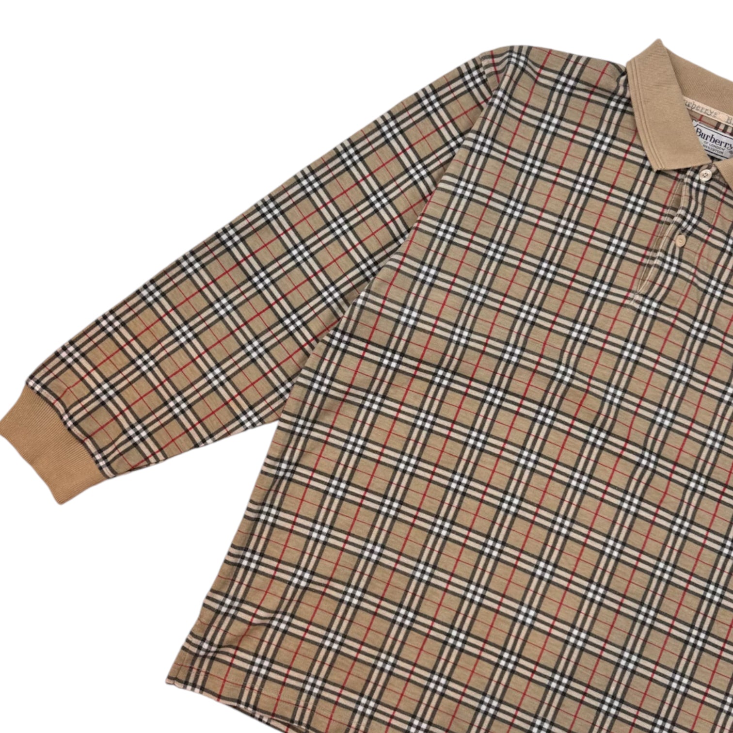 Vintage Burberry Nova Check Pullover