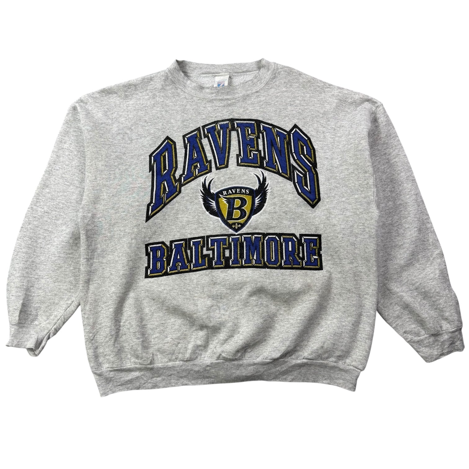 Vintage Baltimore Ravens Crewneck Grey