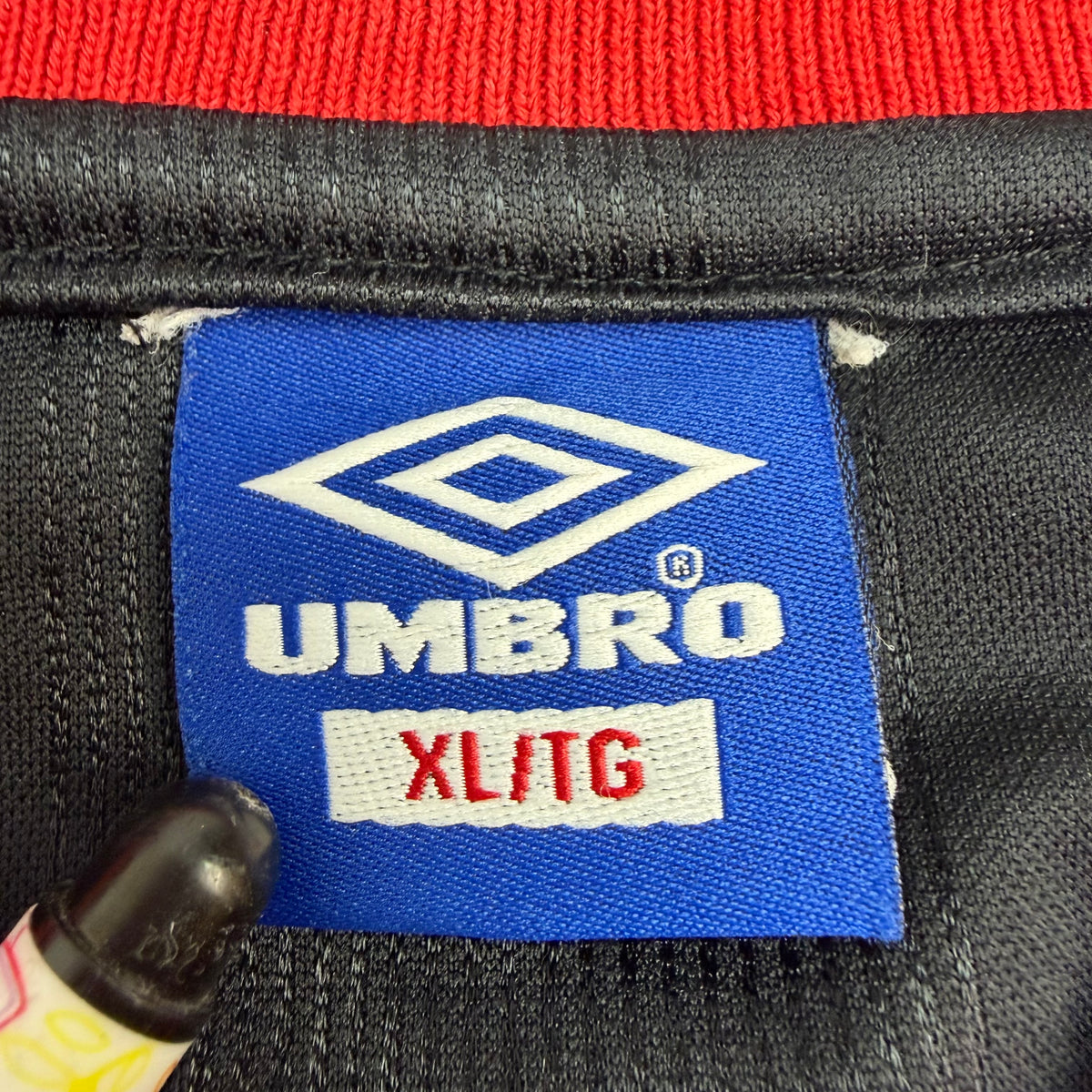 Vintage Umbro Polonia Jersey Black/Red