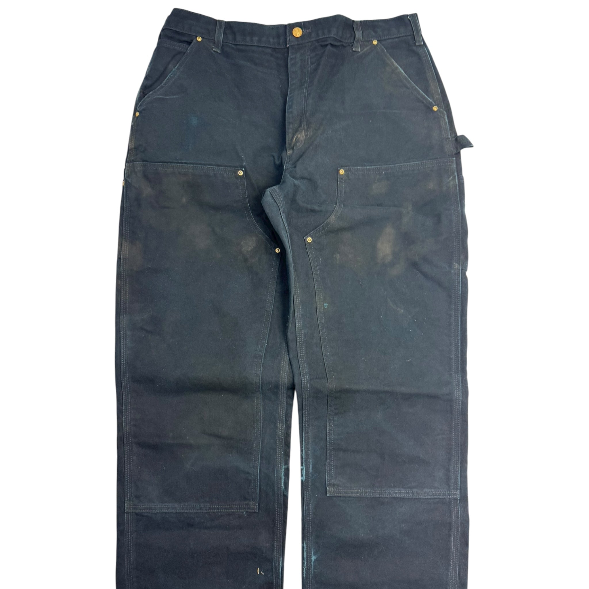 Vintage Carhartt Double Knee Bottoms Black