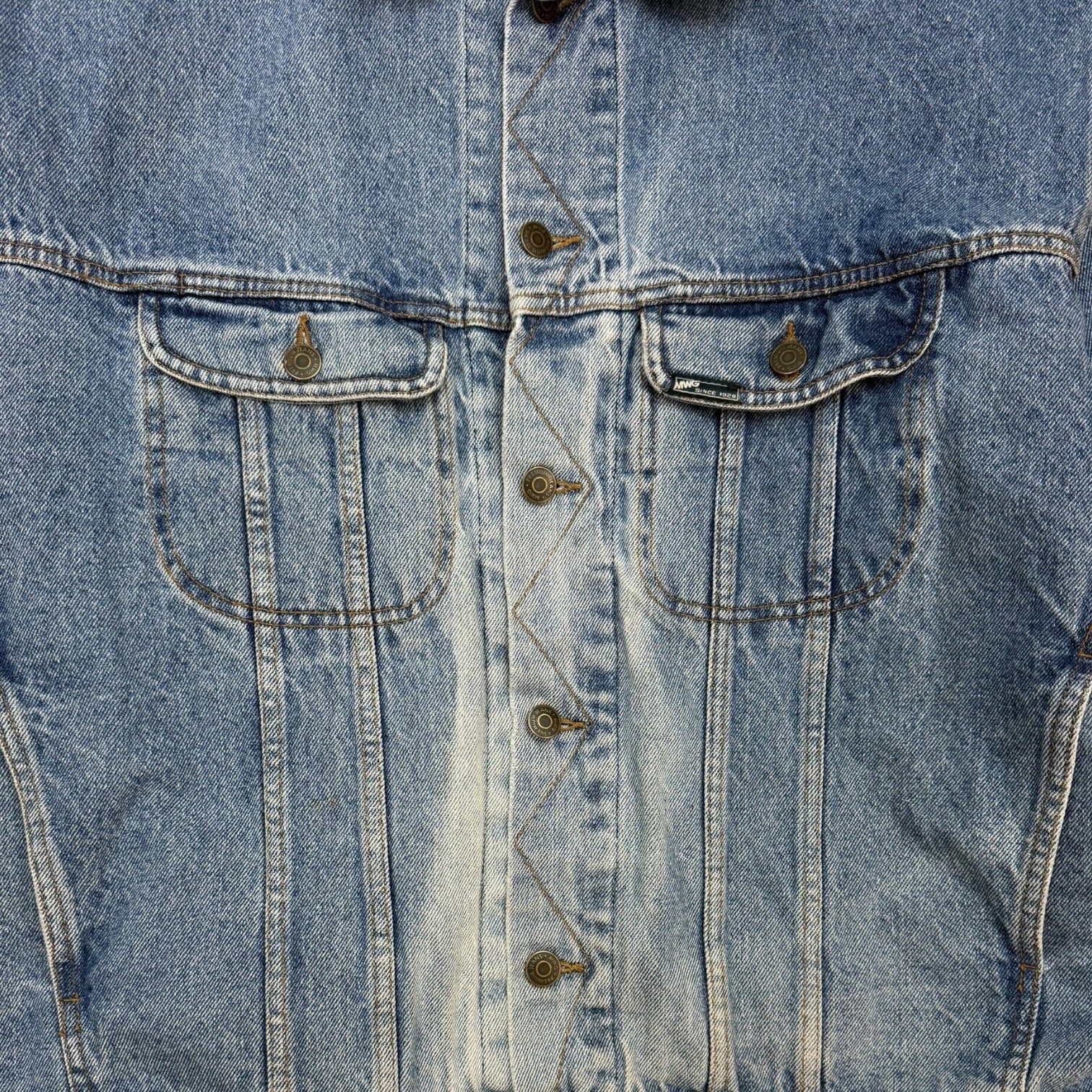 Vintage Storm Rider Denim Jacket Light Wash