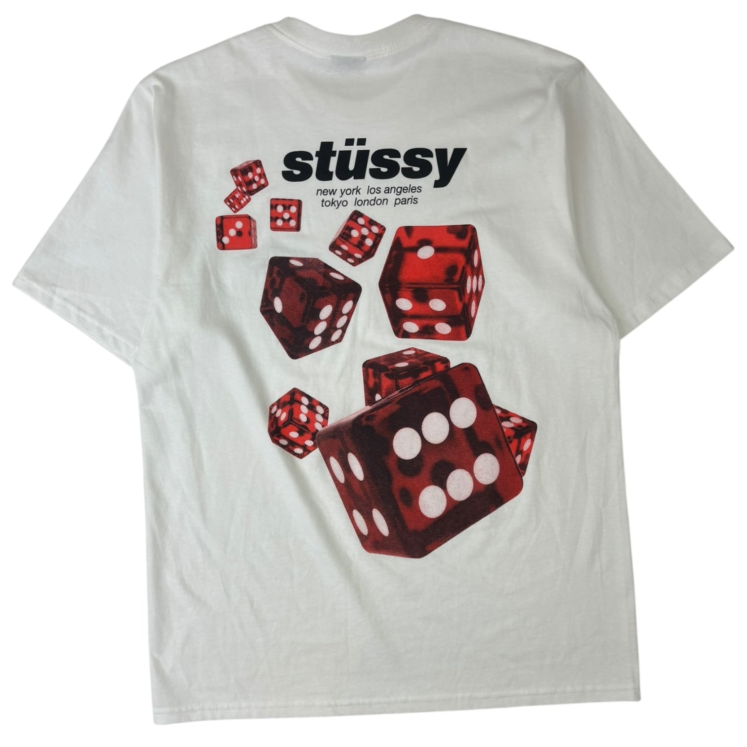 Stussy Rollers T-Shirt White