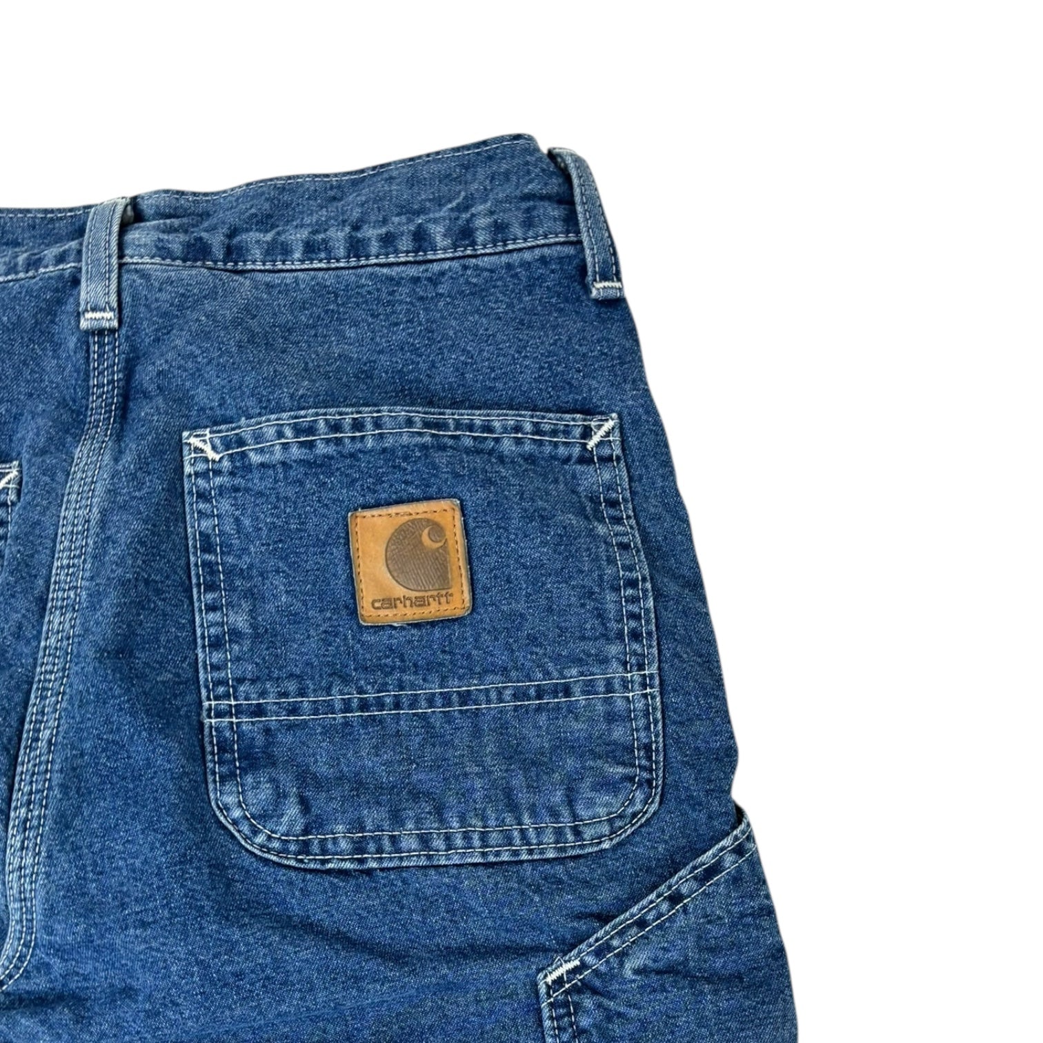 (W) Vintage Carhartt Flannel-Lined Workwear Jean