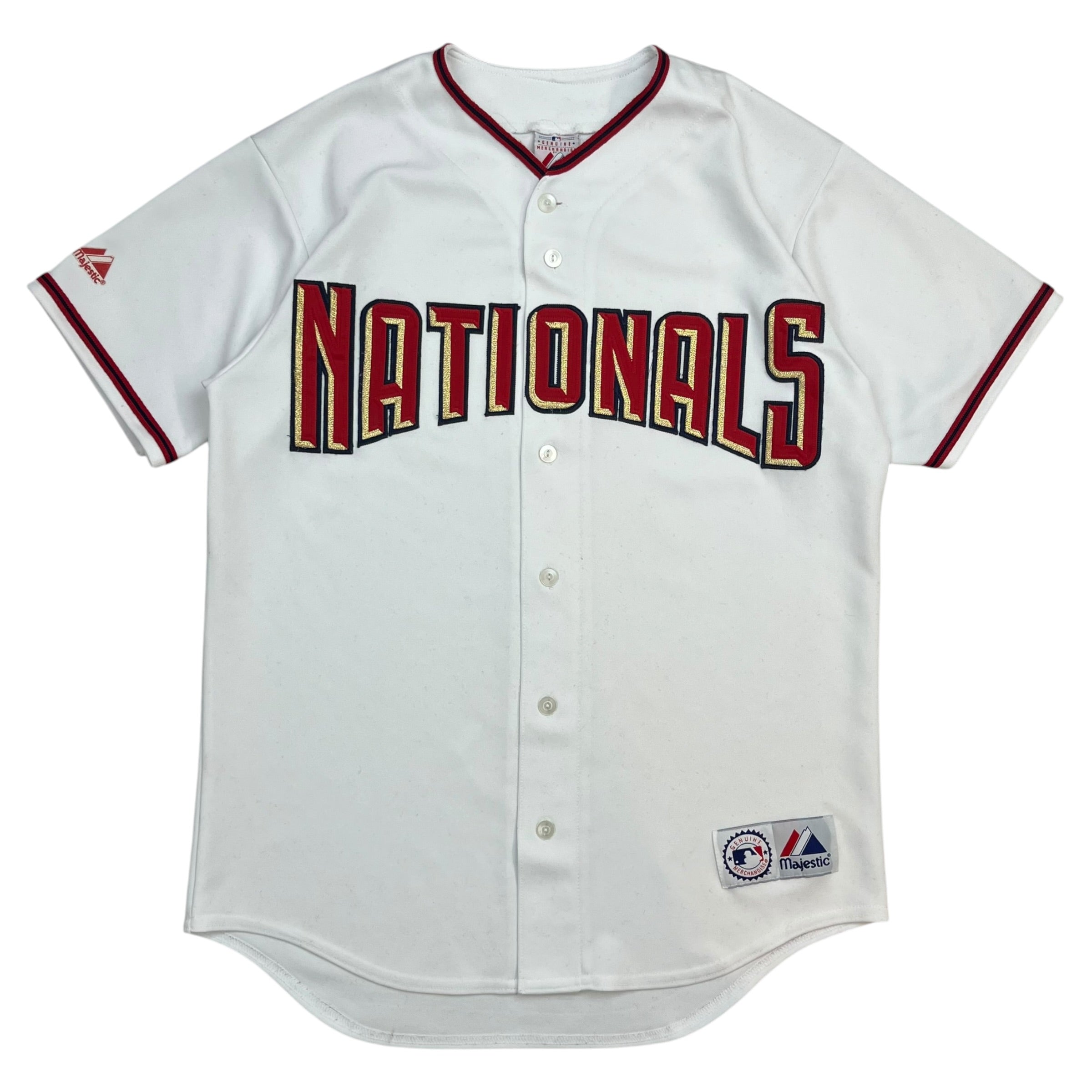 Vintage Washington Nationals Jersey White