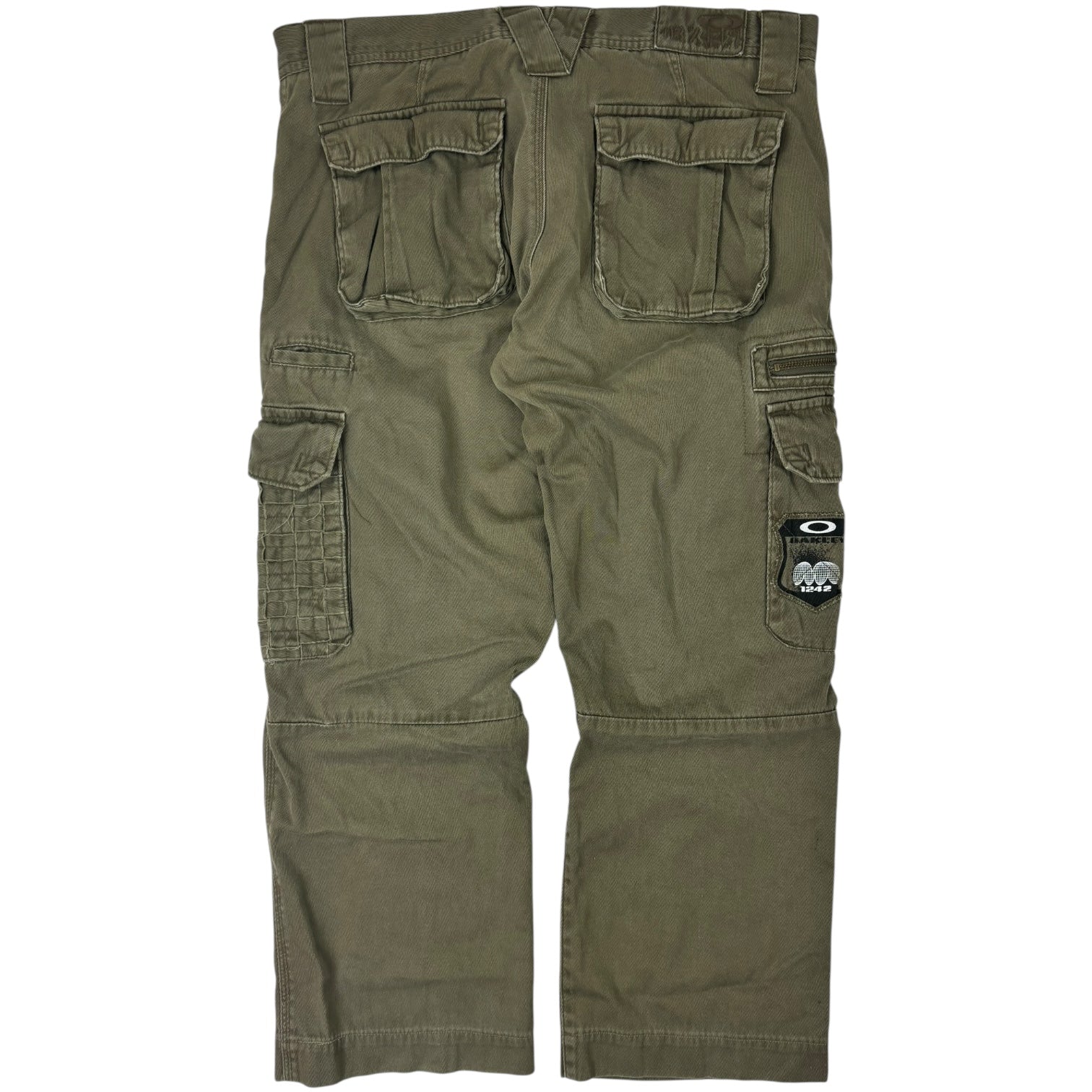 Vintage Oakley Loose-Fit Military Cargo Pant Olive