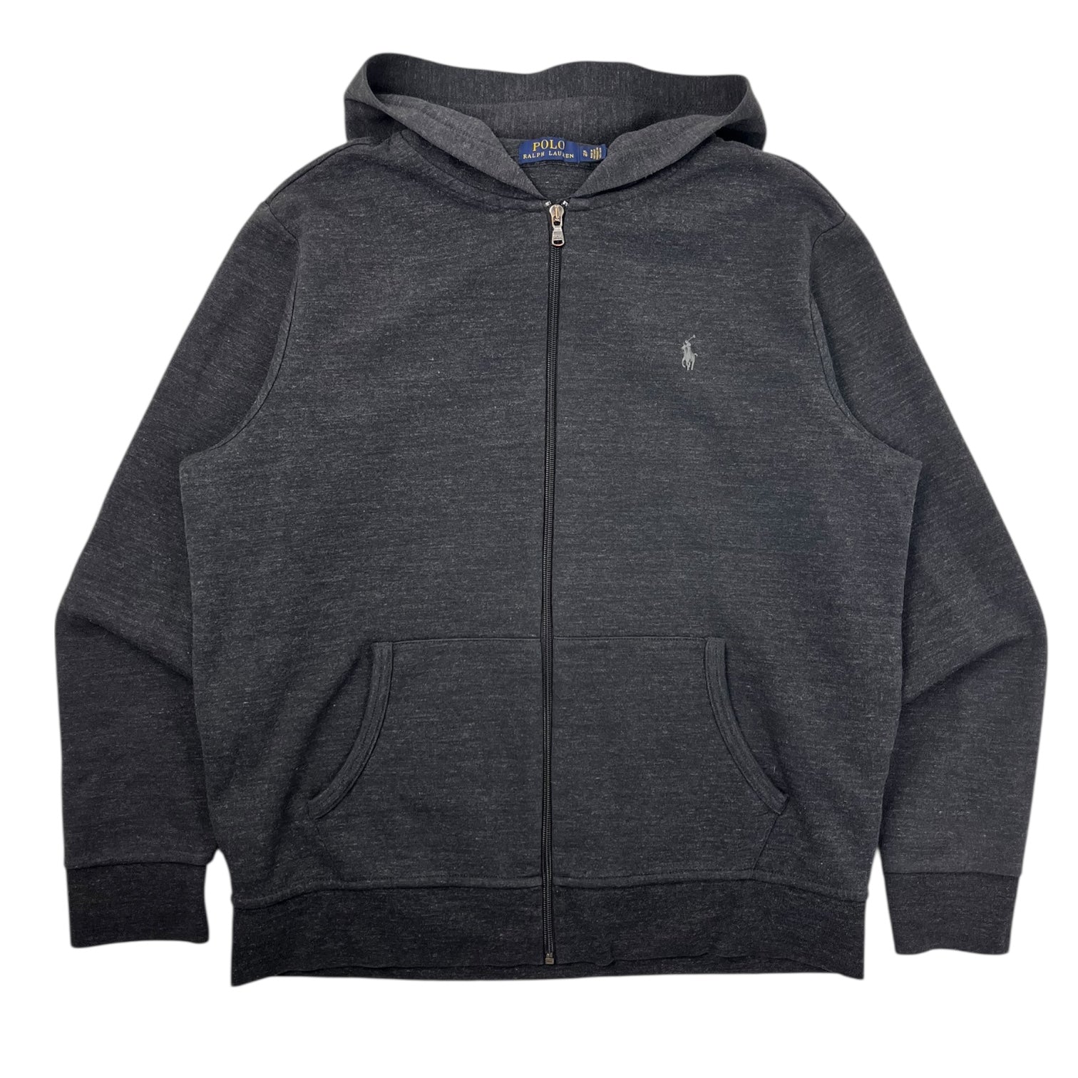 Polo Ralph Lauren Full Zip Hoodie Dark Grey