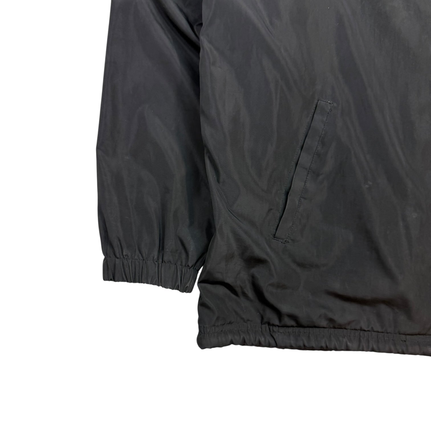 Supreme Spin Logo Coach Jacket Black