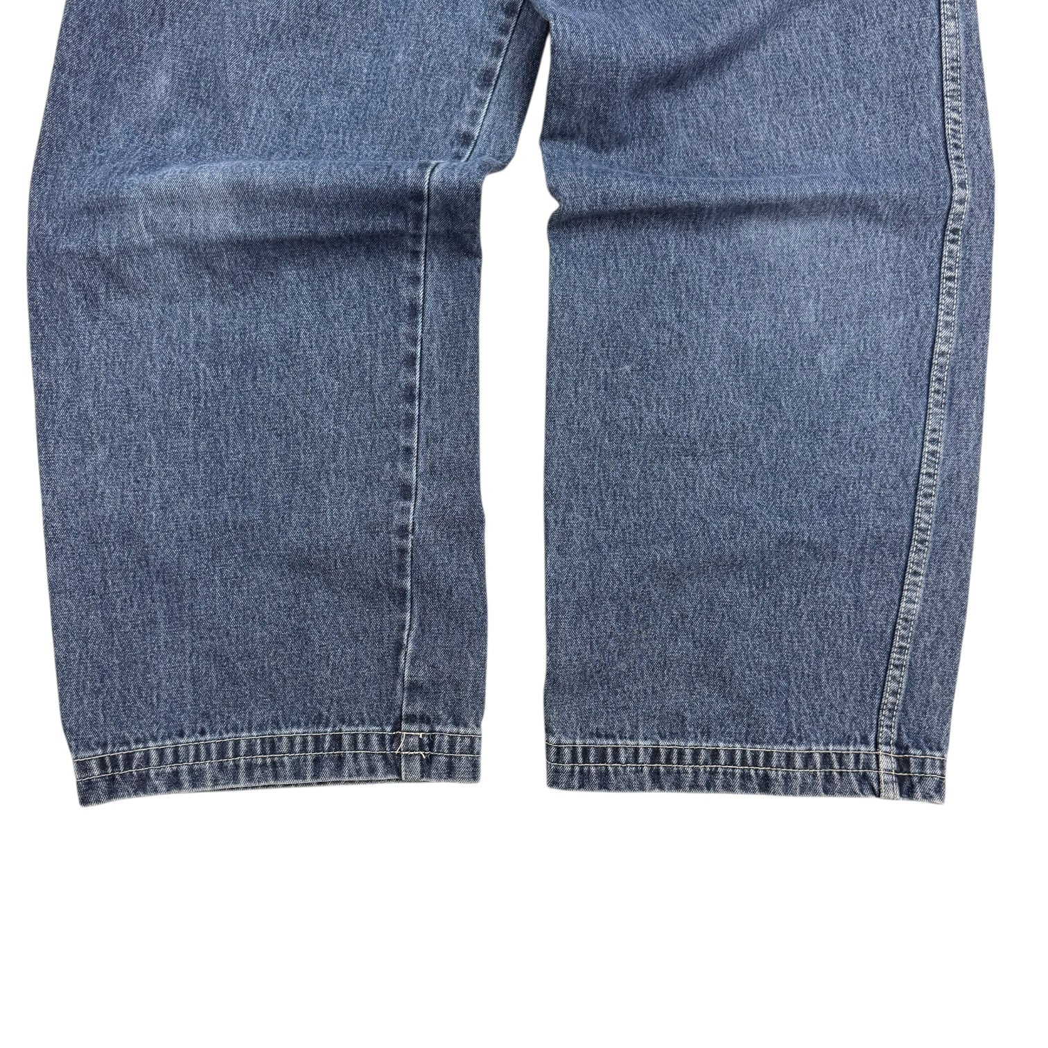 Vintage Brody Wide Leg Denim Pants Dark Wash