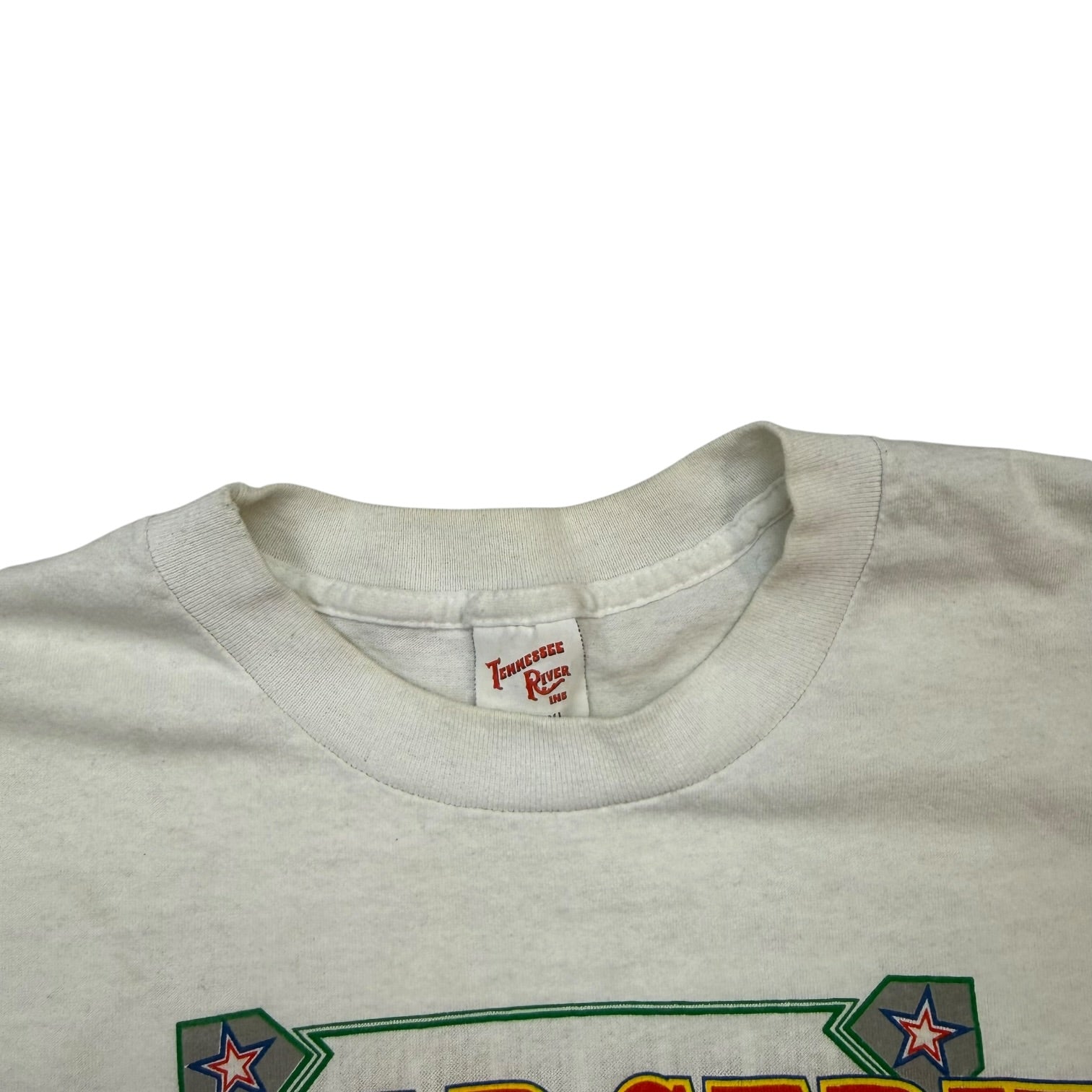 1989 MLB World Series Giants Vs Athletics Tee White
