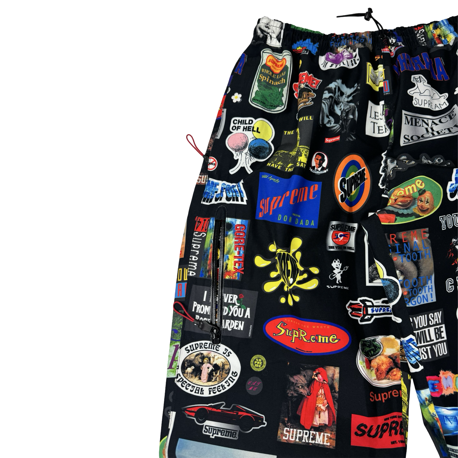 Supreme Gore-Tex Stickers Pant Bottoms
