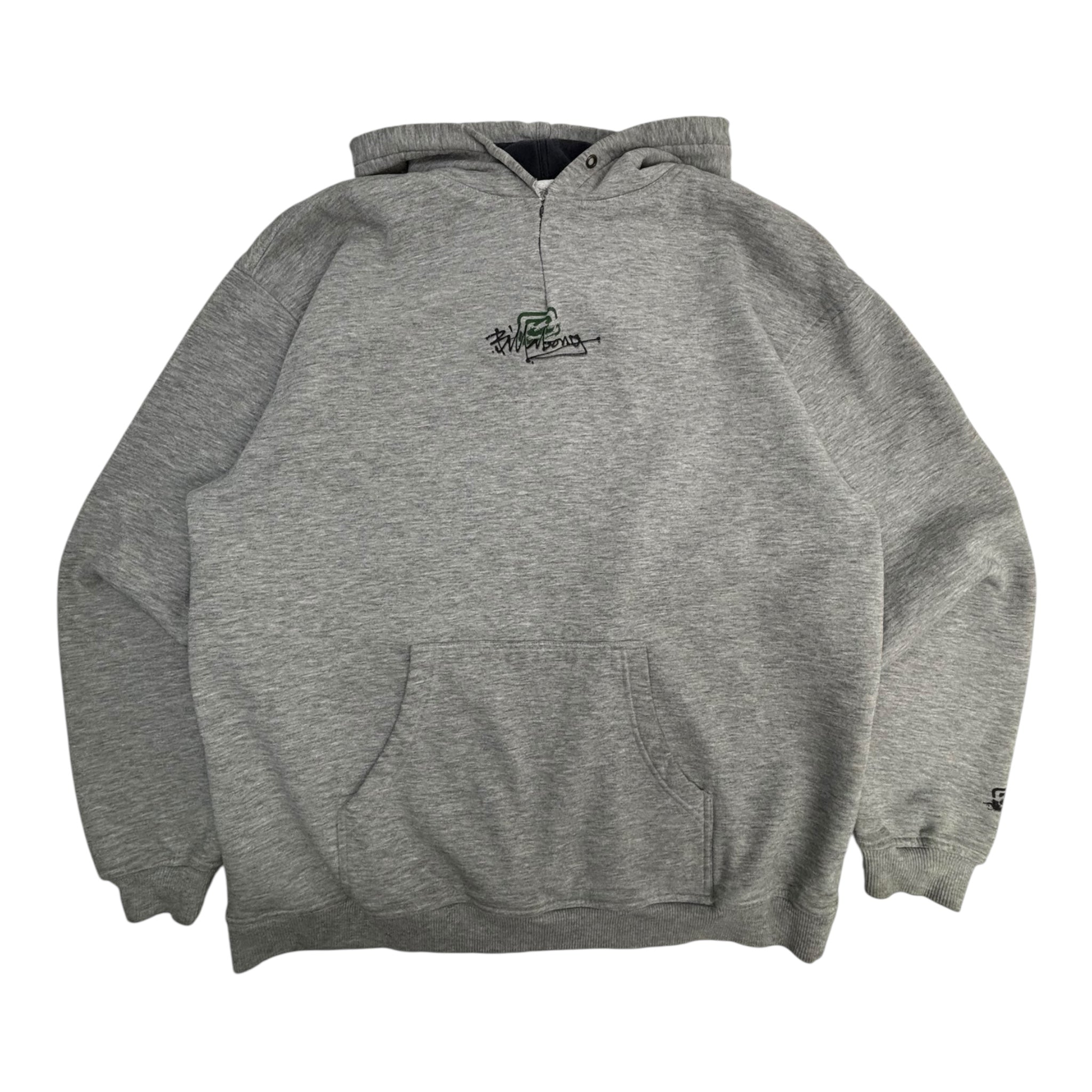 Vintage Y2K Billabong Surf Hoodie Grey