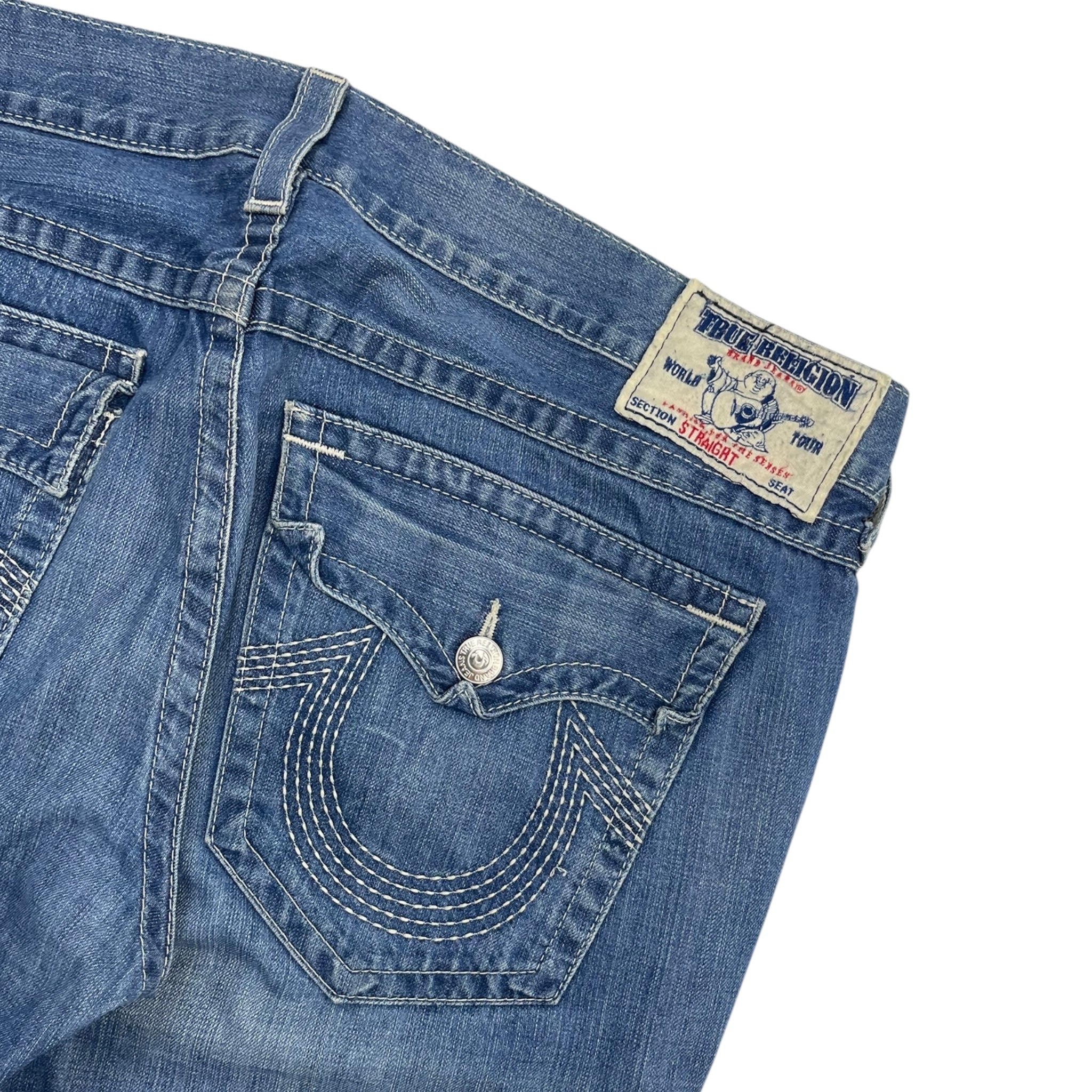 Vintage Y2K True Religion Jeans Medium Blue Wash