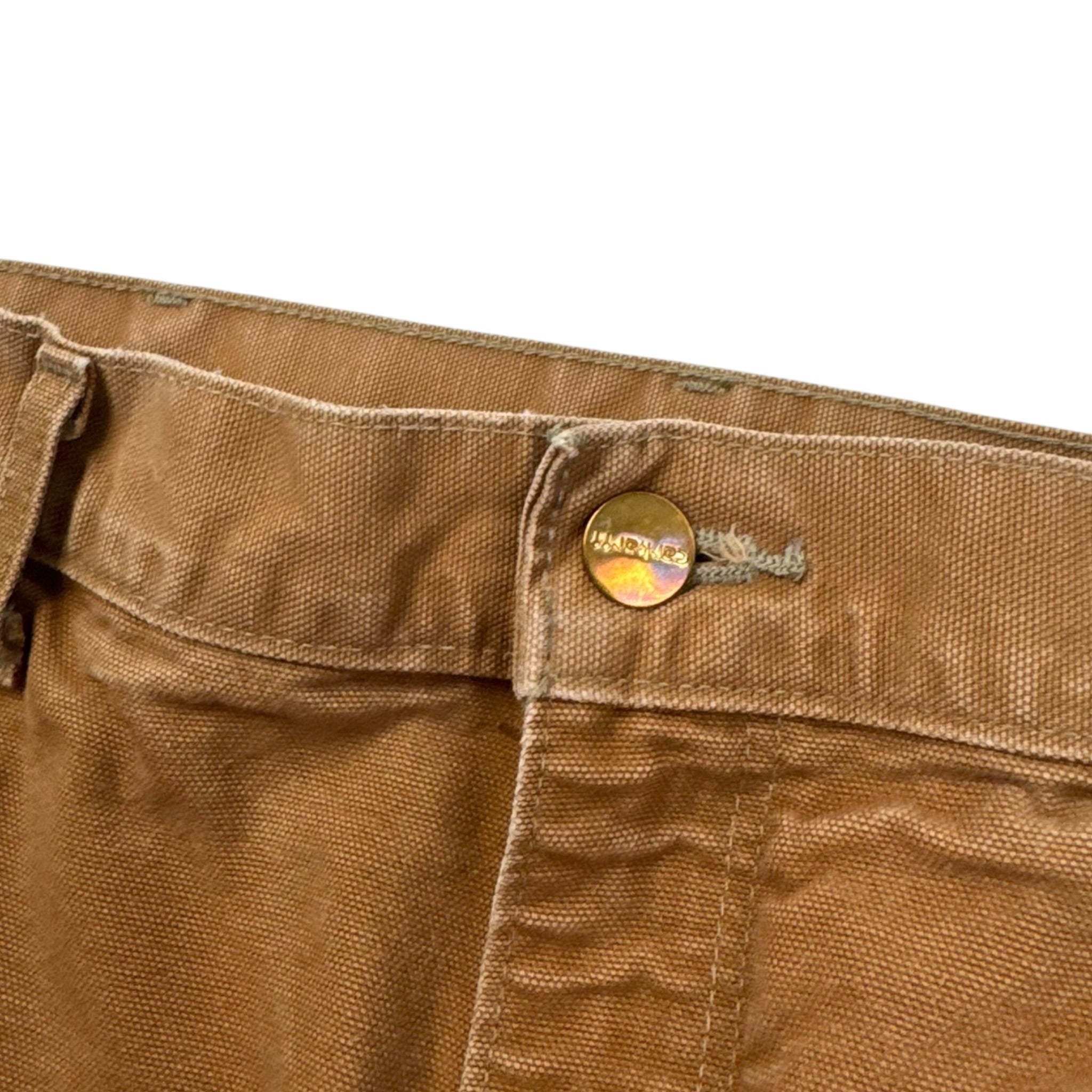 Vintage Carhartt Double Knee Bottoms Faded Tan