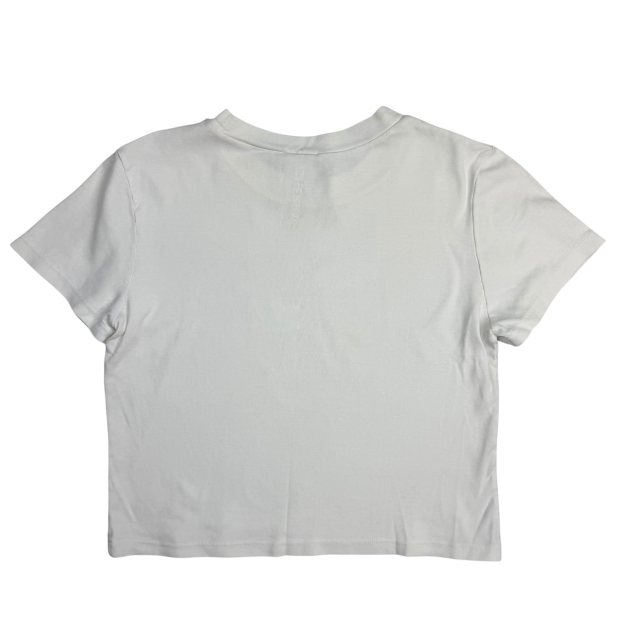 (W) Cherry LA 1-800-555-Chry Baby Tee White