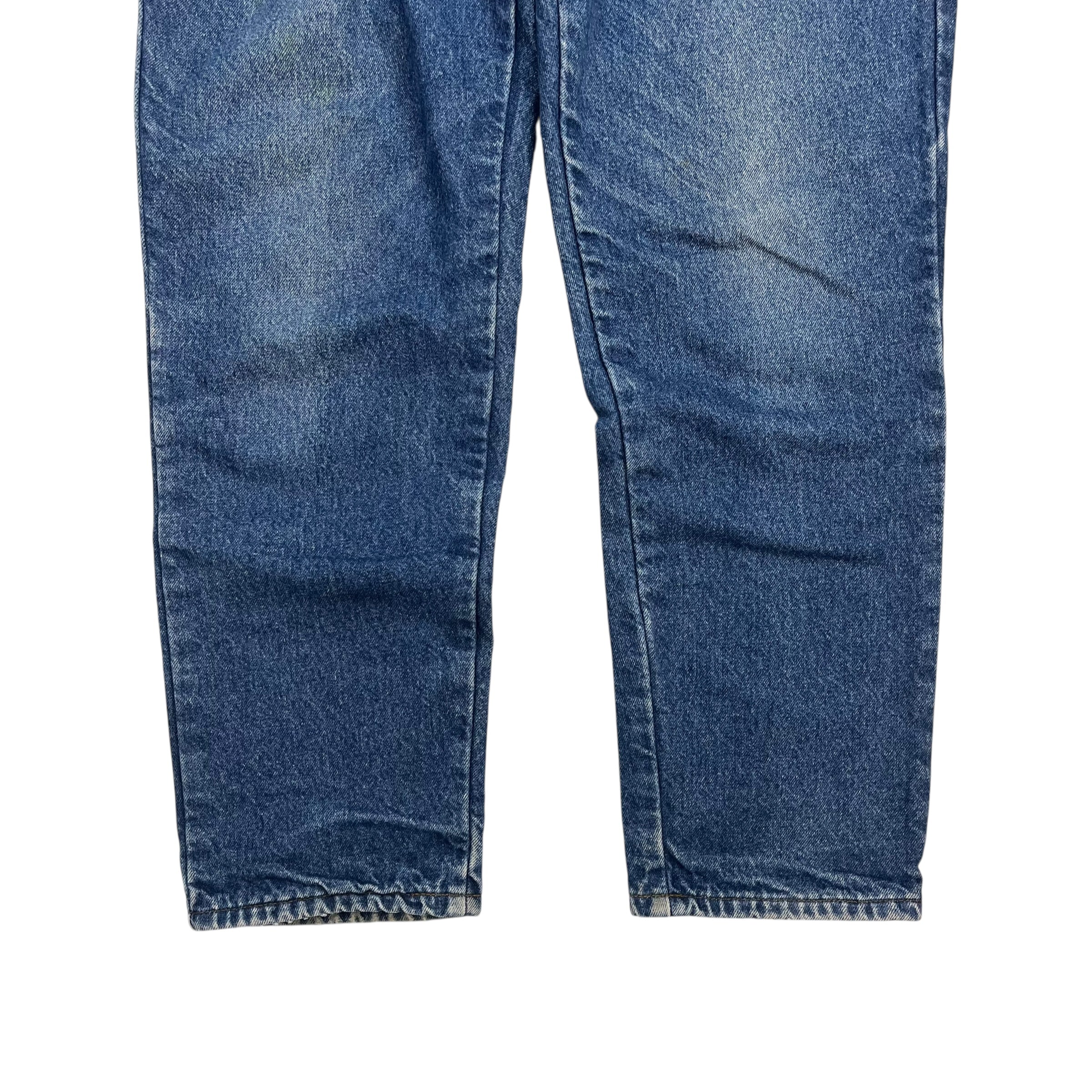 Vintage LL Bean Lined Denim Pants Dark Wash