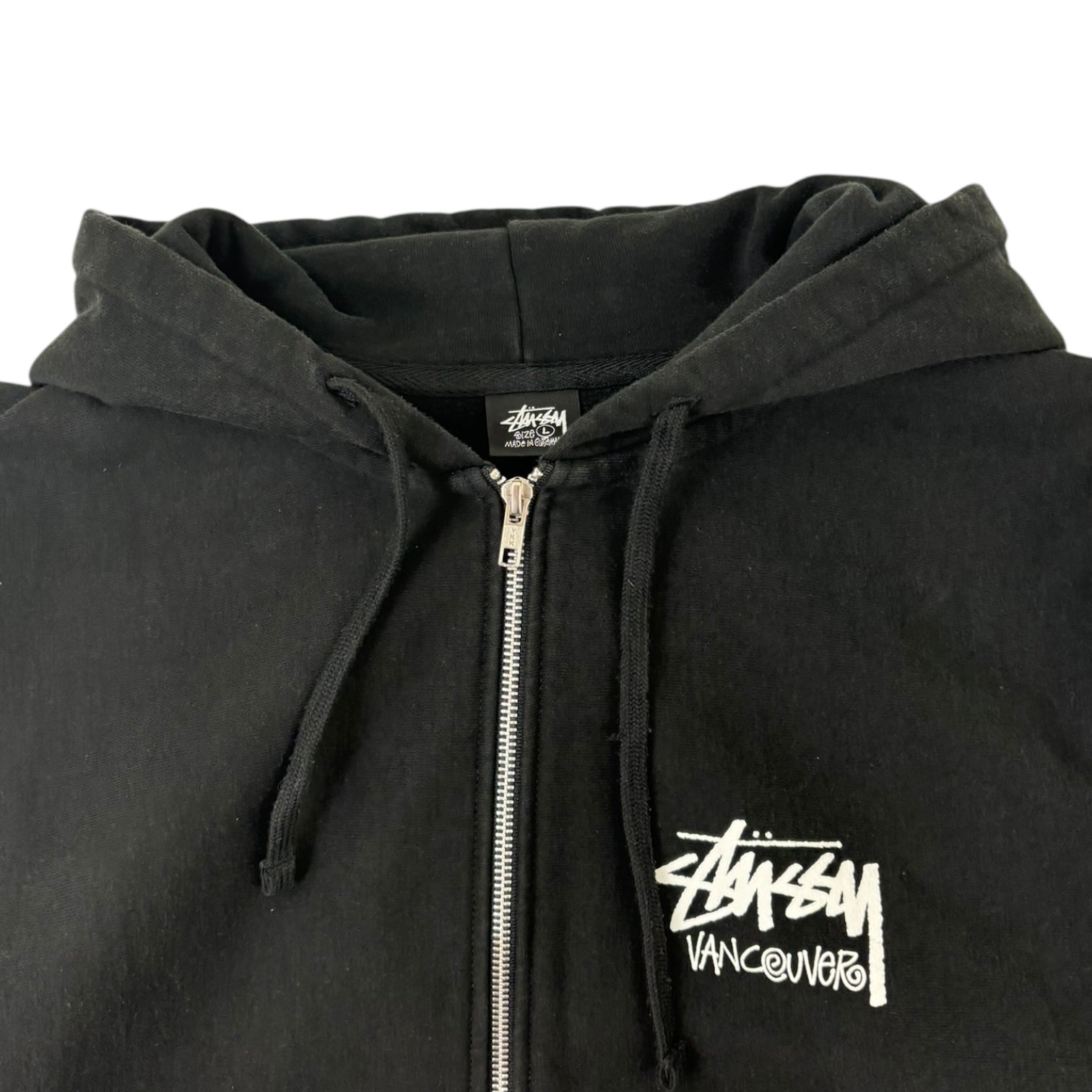 Stussy Vancouver Chapter Zip-Up Hoodie Black