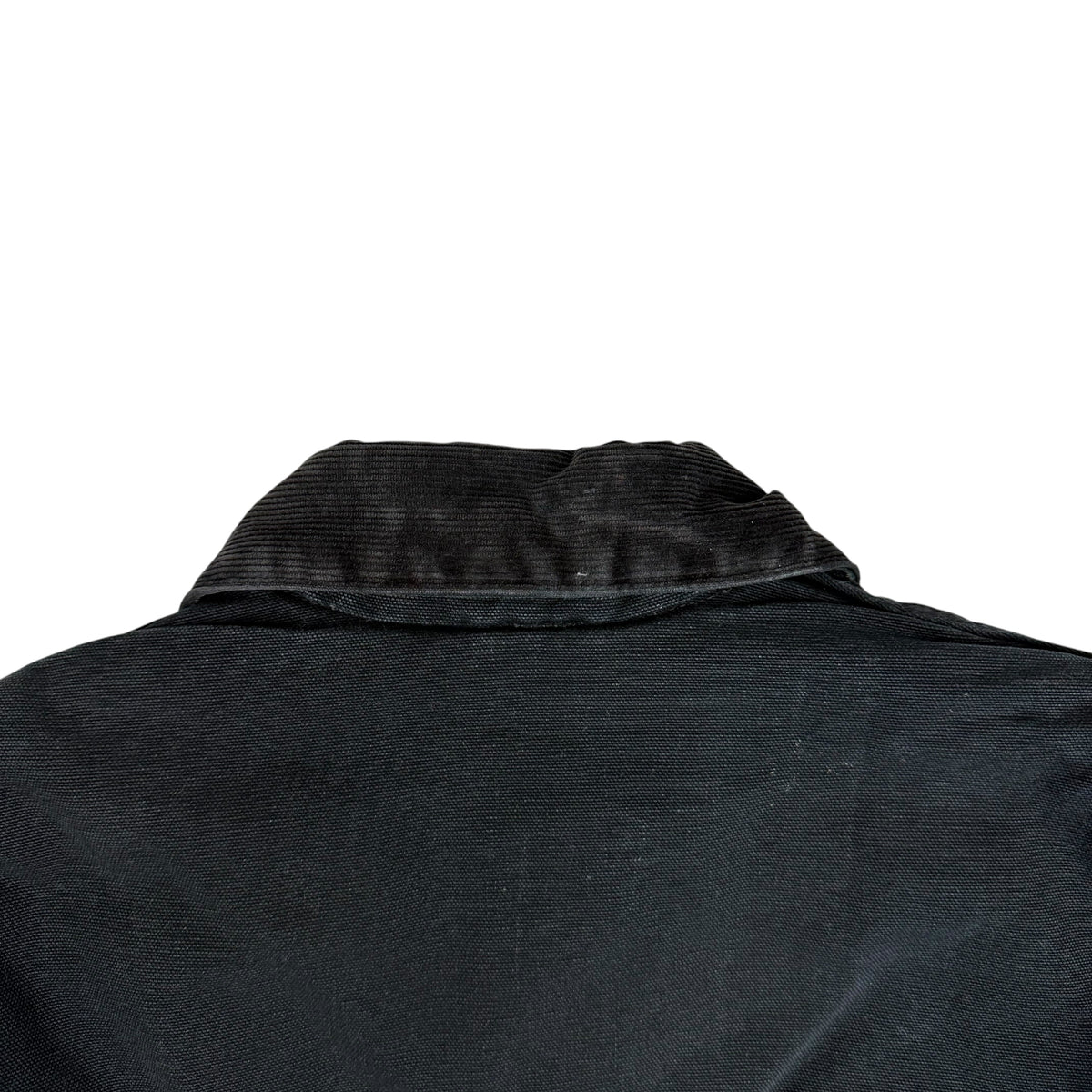 Vintage Carhartt Blanket Lined Embroidered Detroit Jacket Faded Black