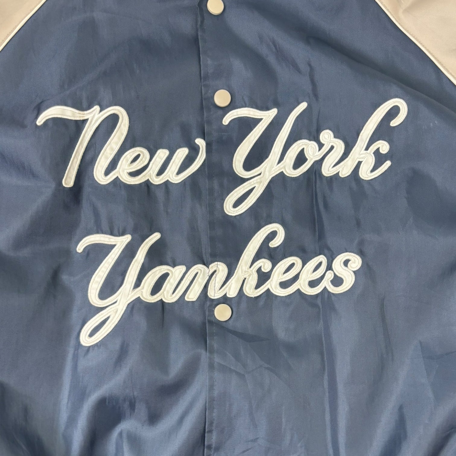Vintage New York Yankees Varsity Jacket Navy