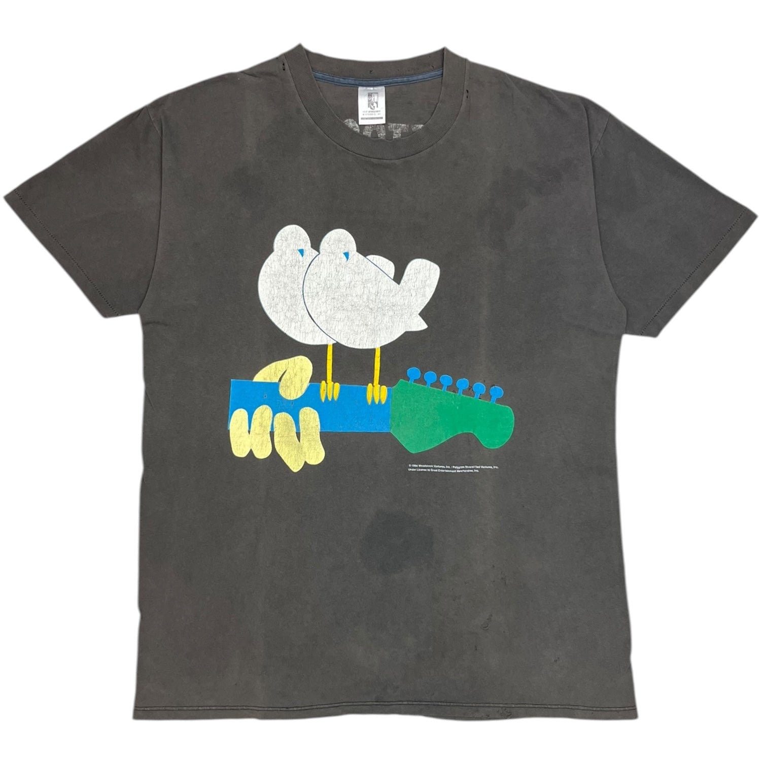 1994 Woodstock Tee Faded Black
