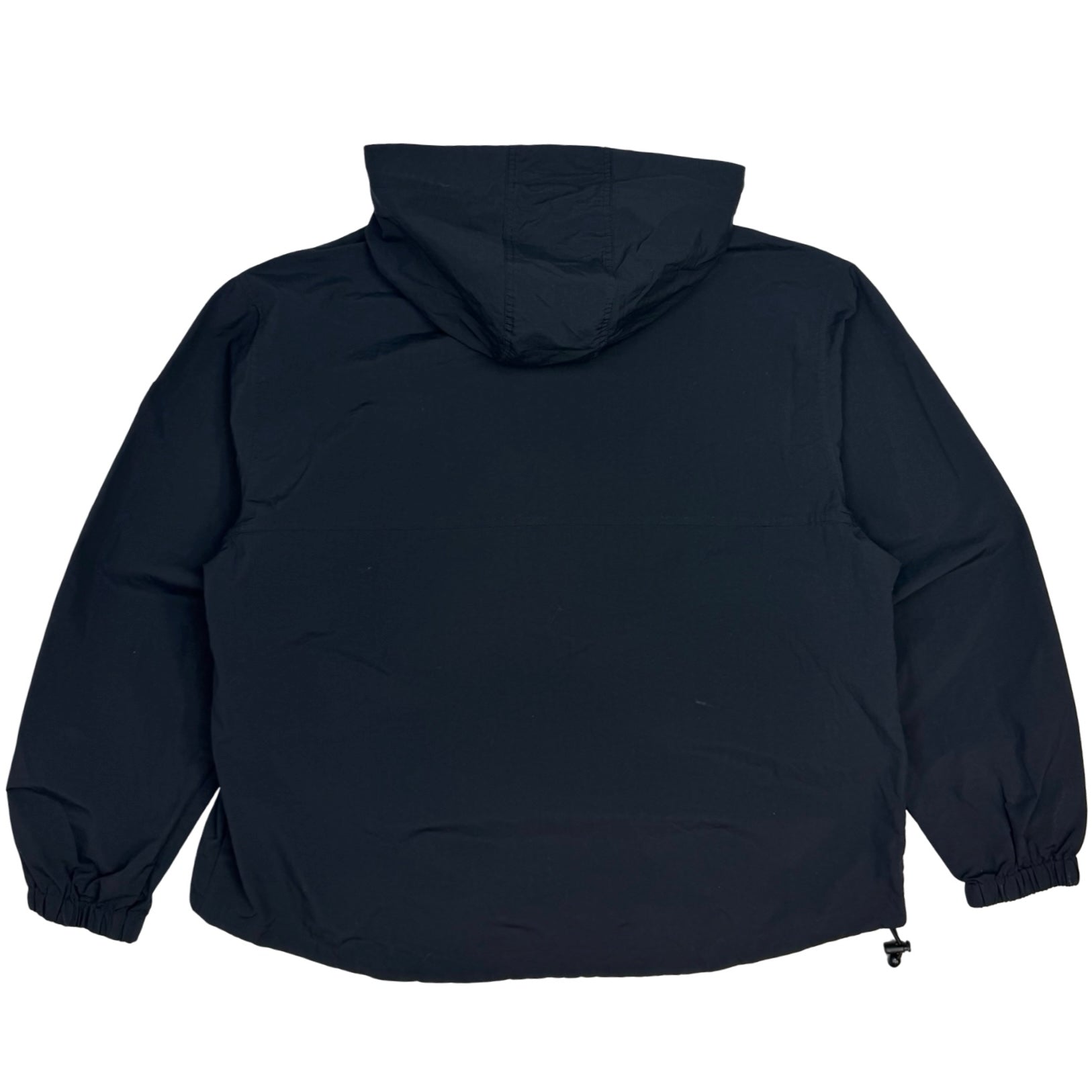 Vintage Tommy Hilfiger Half Zip Nylon Pullover Black