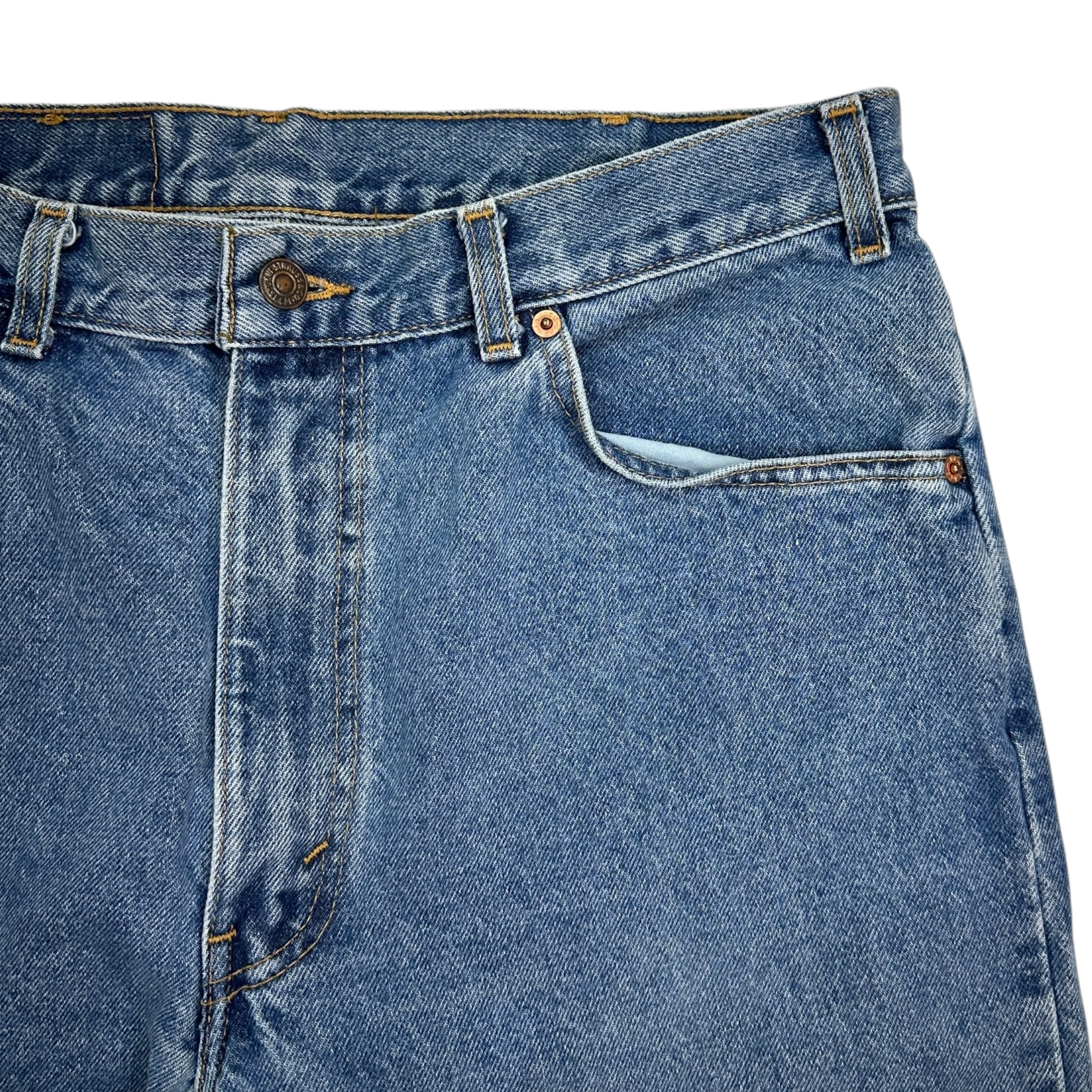 Vintage Levis Orange Tab 506 Denim Stone Wash