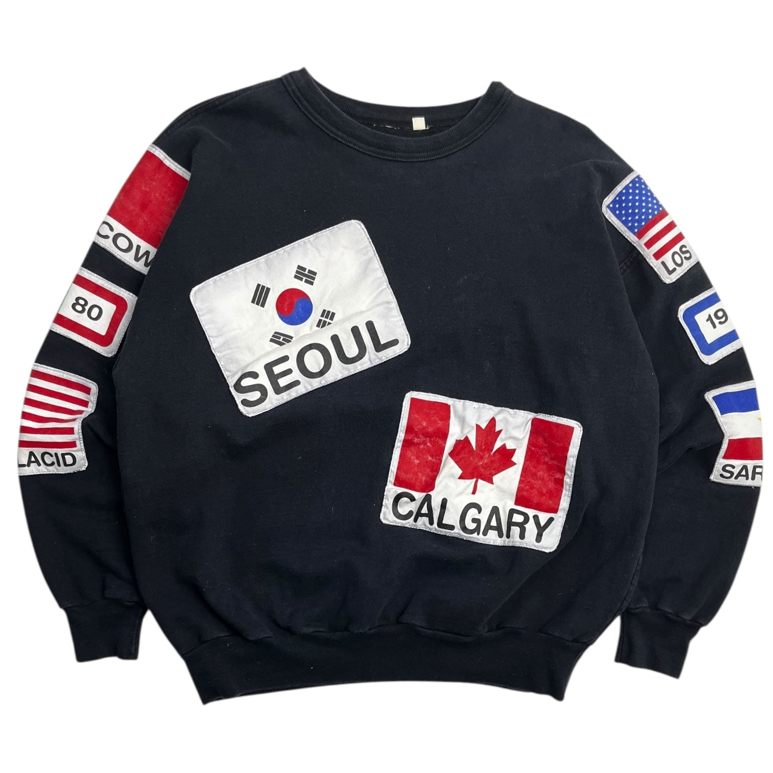 Vintage ‘80s Nations Crewneck