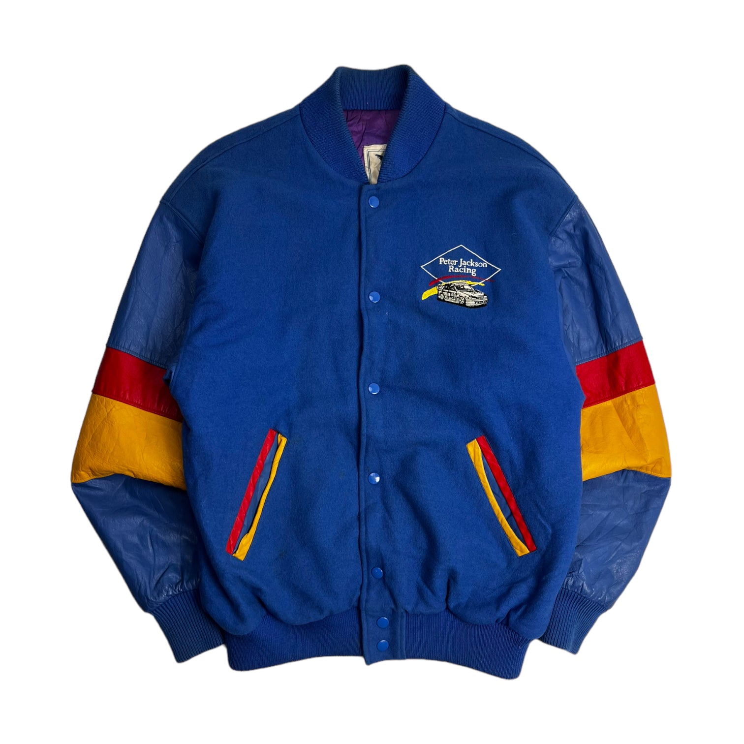 Vintage Peter Jackson Varsity Racing Jacket