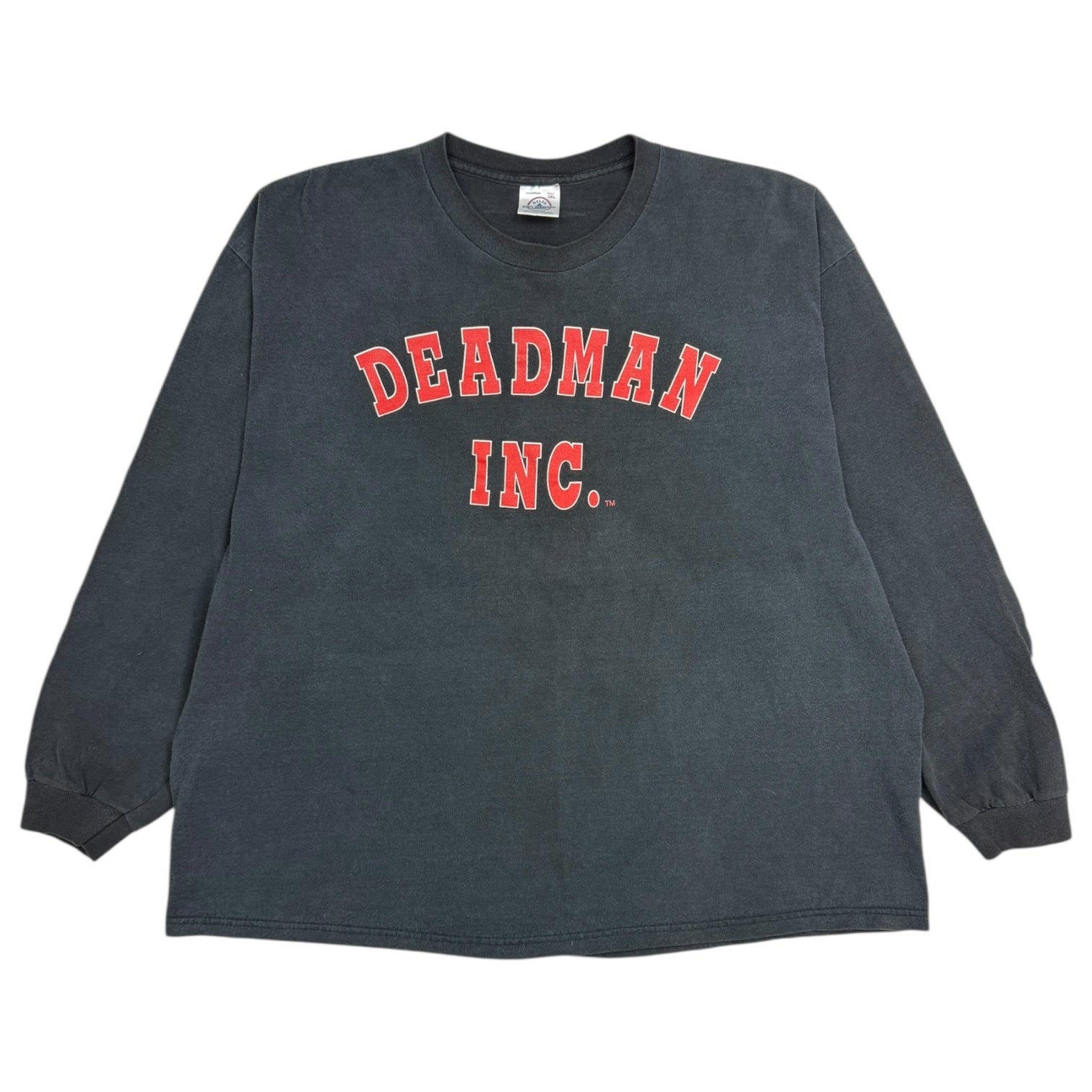 Vintage WWE Undertaker Deadman Inc Longsleeve Shirt Black