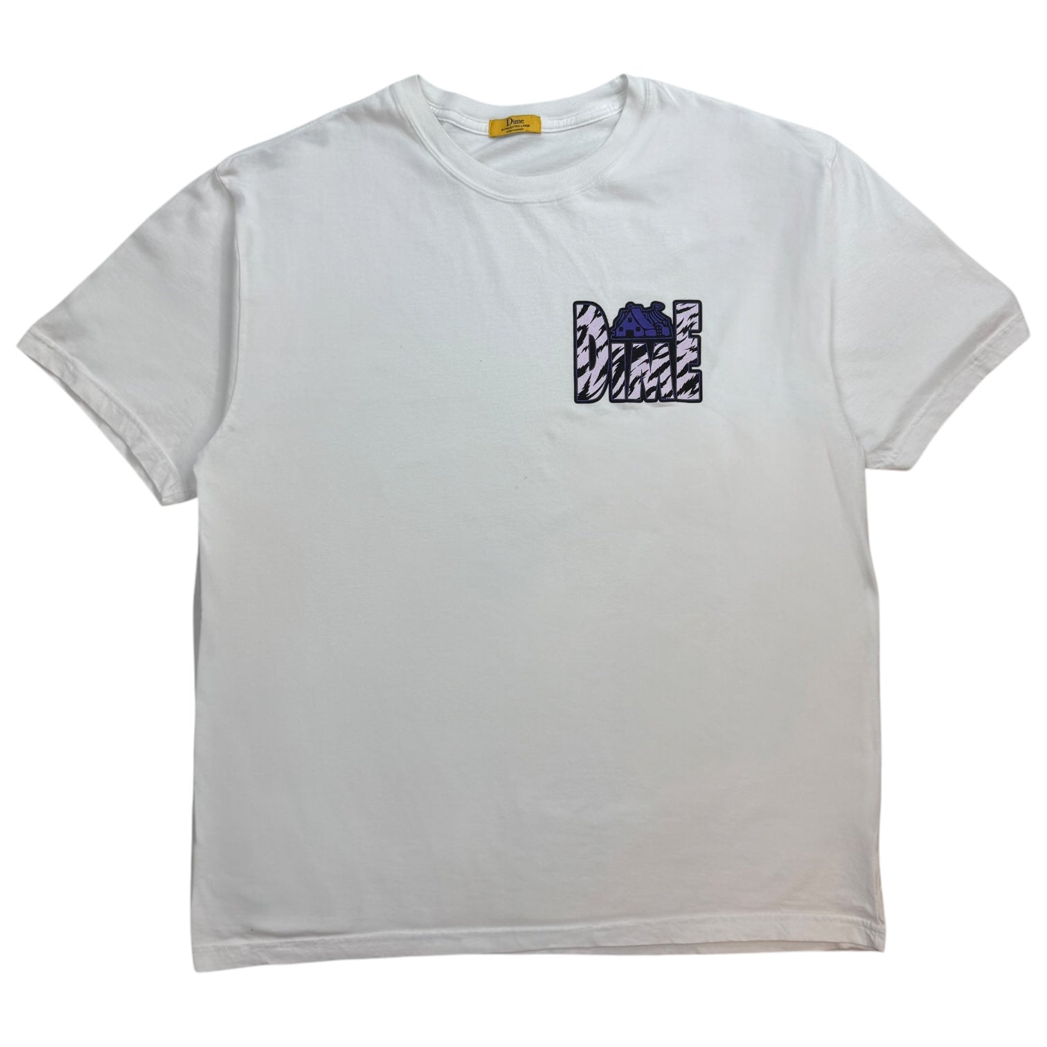 Dime Club Tee White
