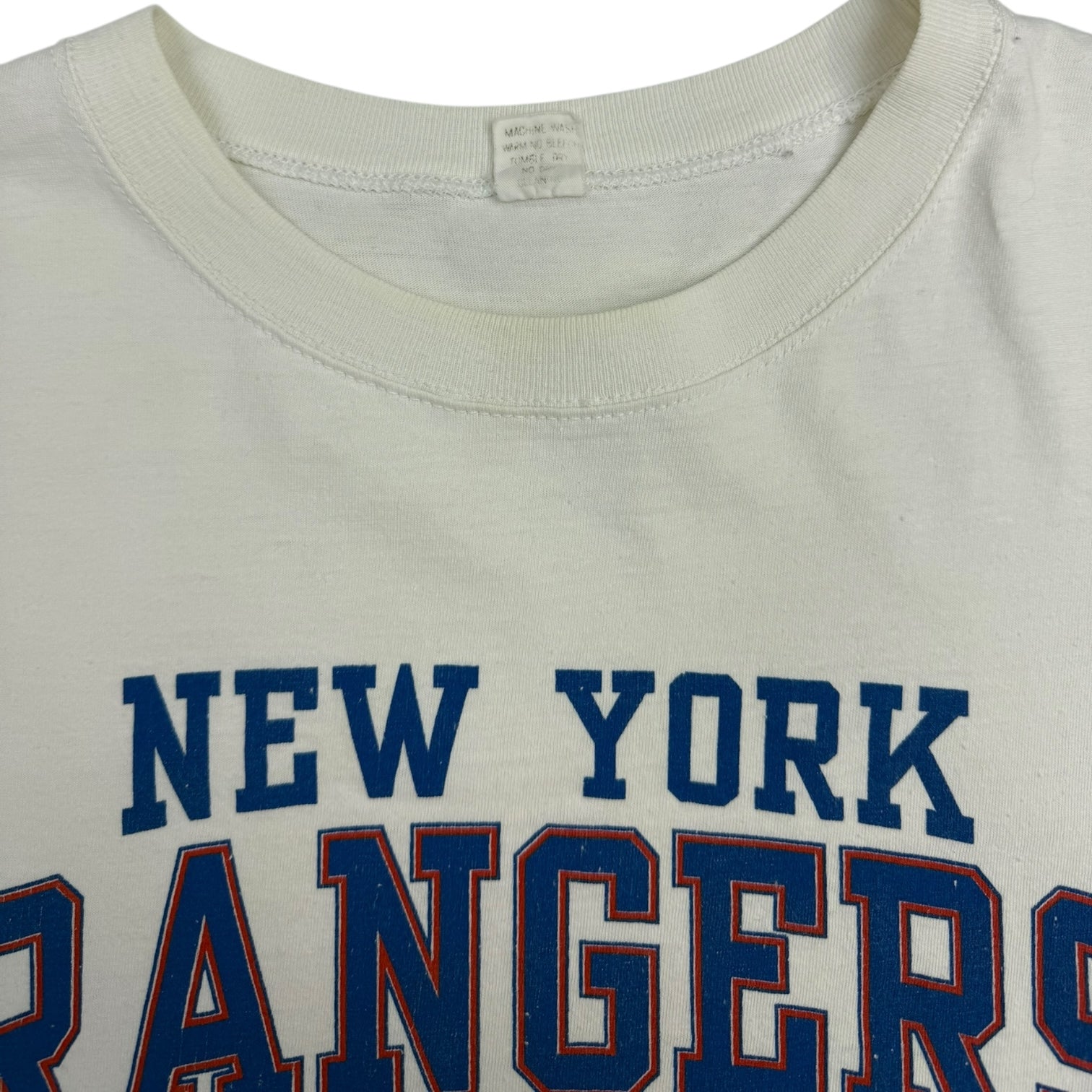 Vintage New York Rangers T-Shirt White