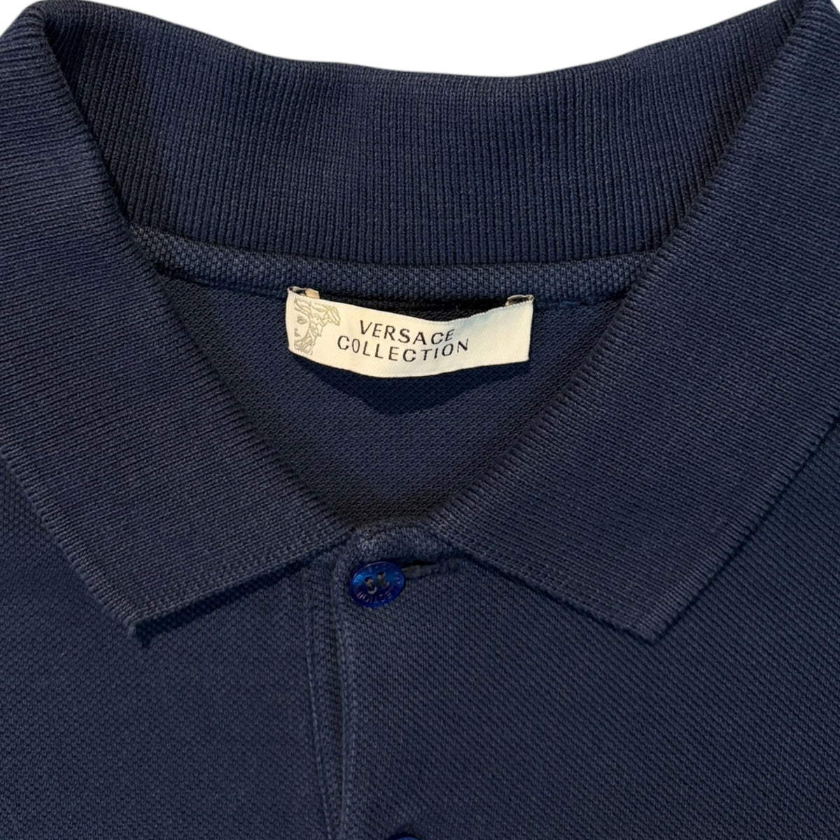 Versace Collection Polo Shirt Navy