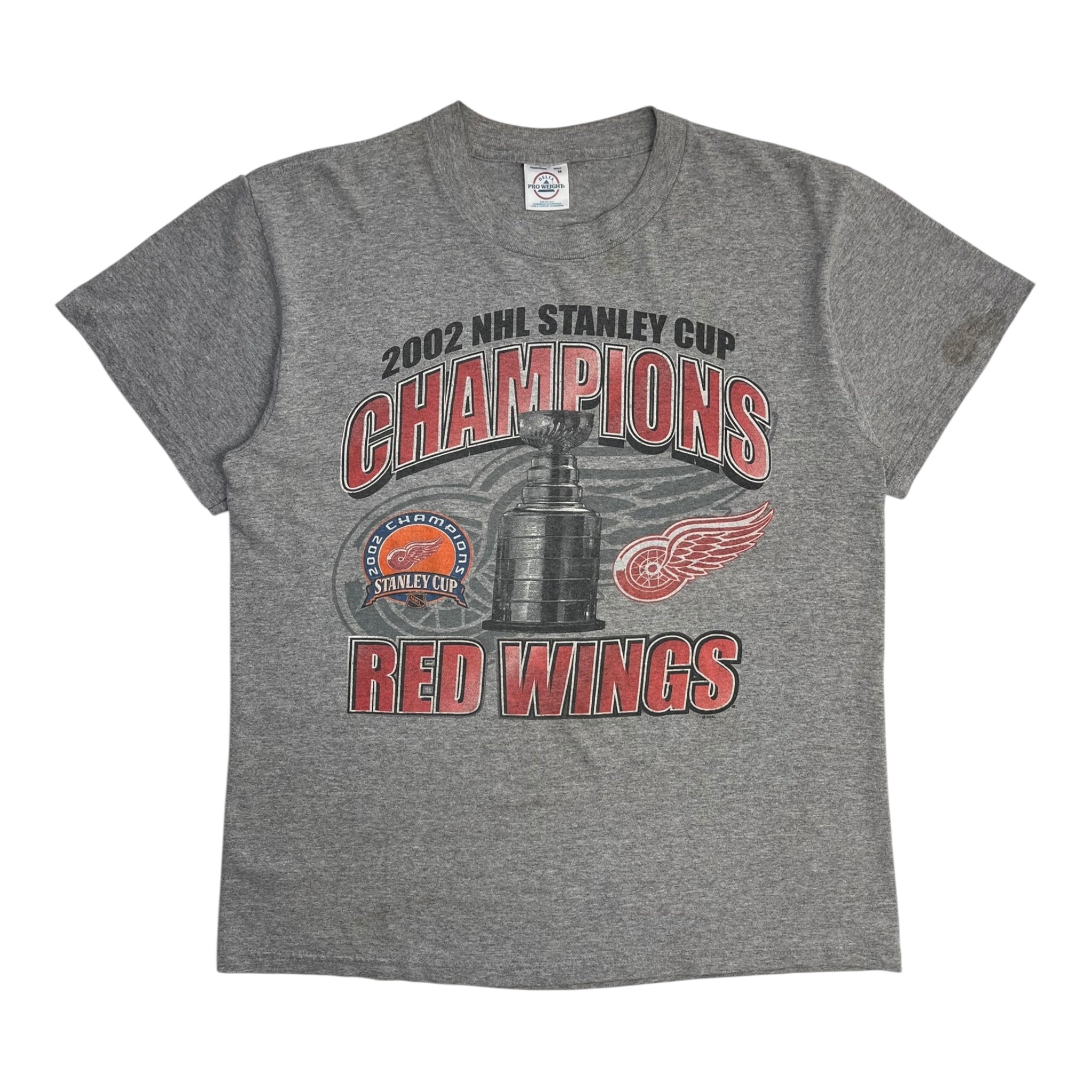 2002 Detroit Red Wings Stanley Cup Champions T-Shirt