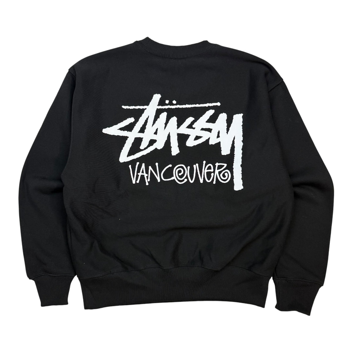 Stussy Vancouver Chapter Crewneck Black